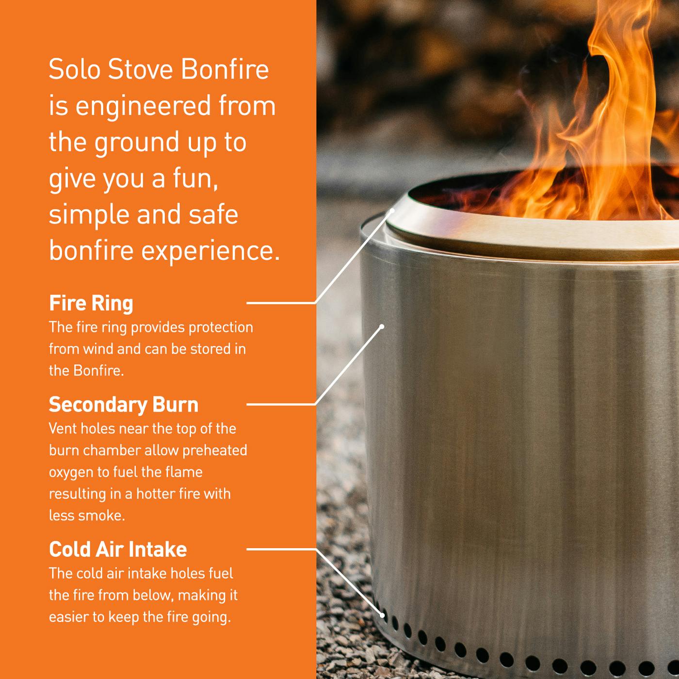 Solo Stove Bonfire - Portable Fire Pit