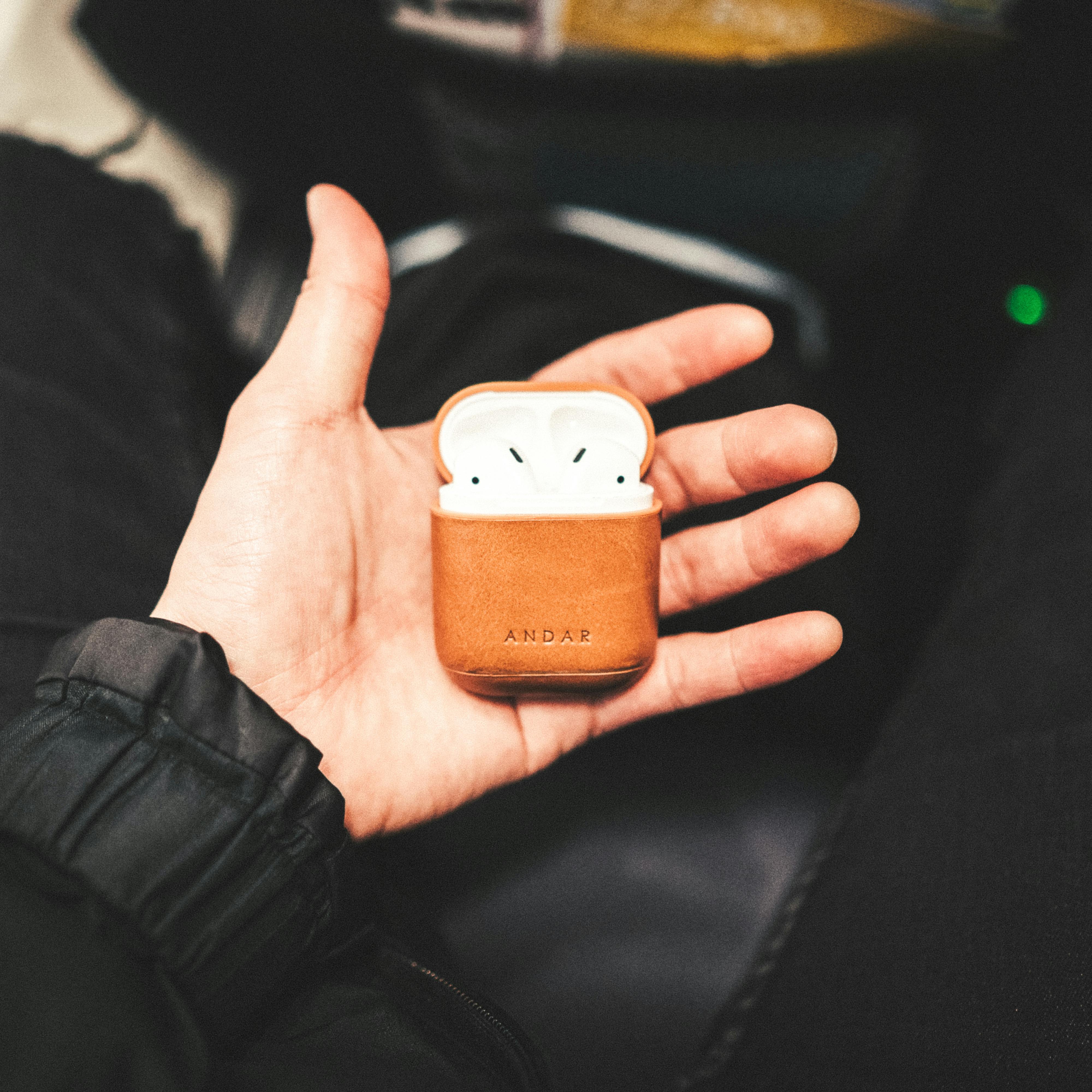 Andar The Capsule - Leather Airpods Case