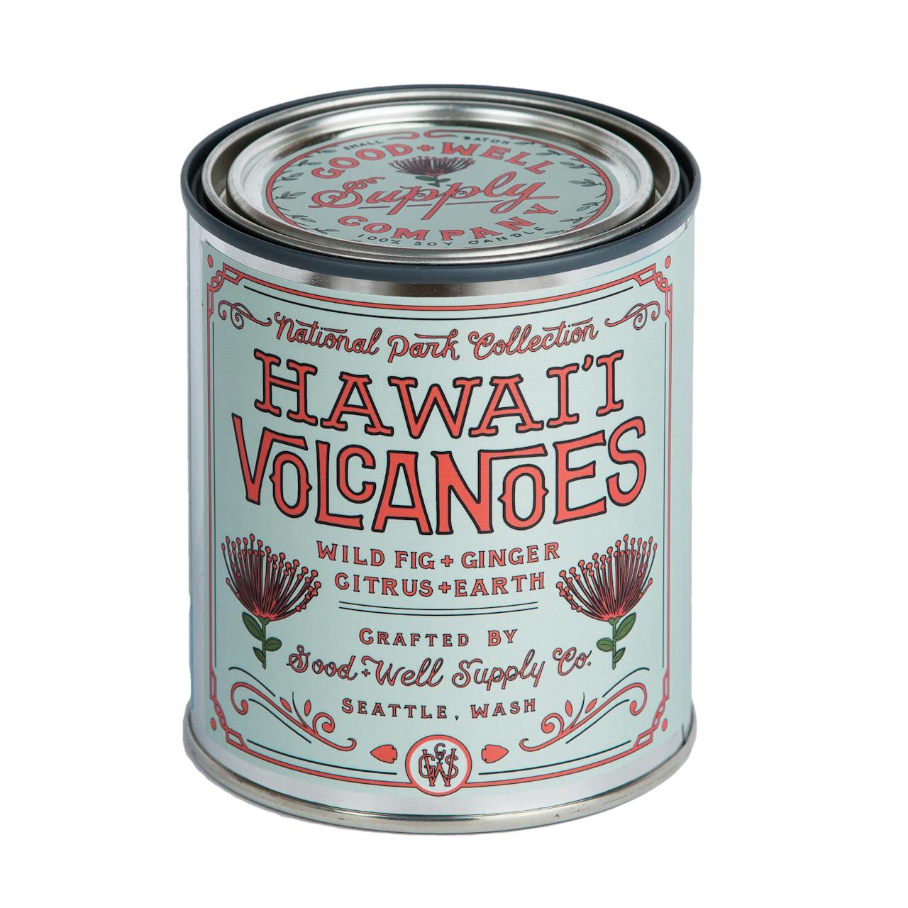 Good + Well Supply Co. Hawaii Volcanoes National Park Candle