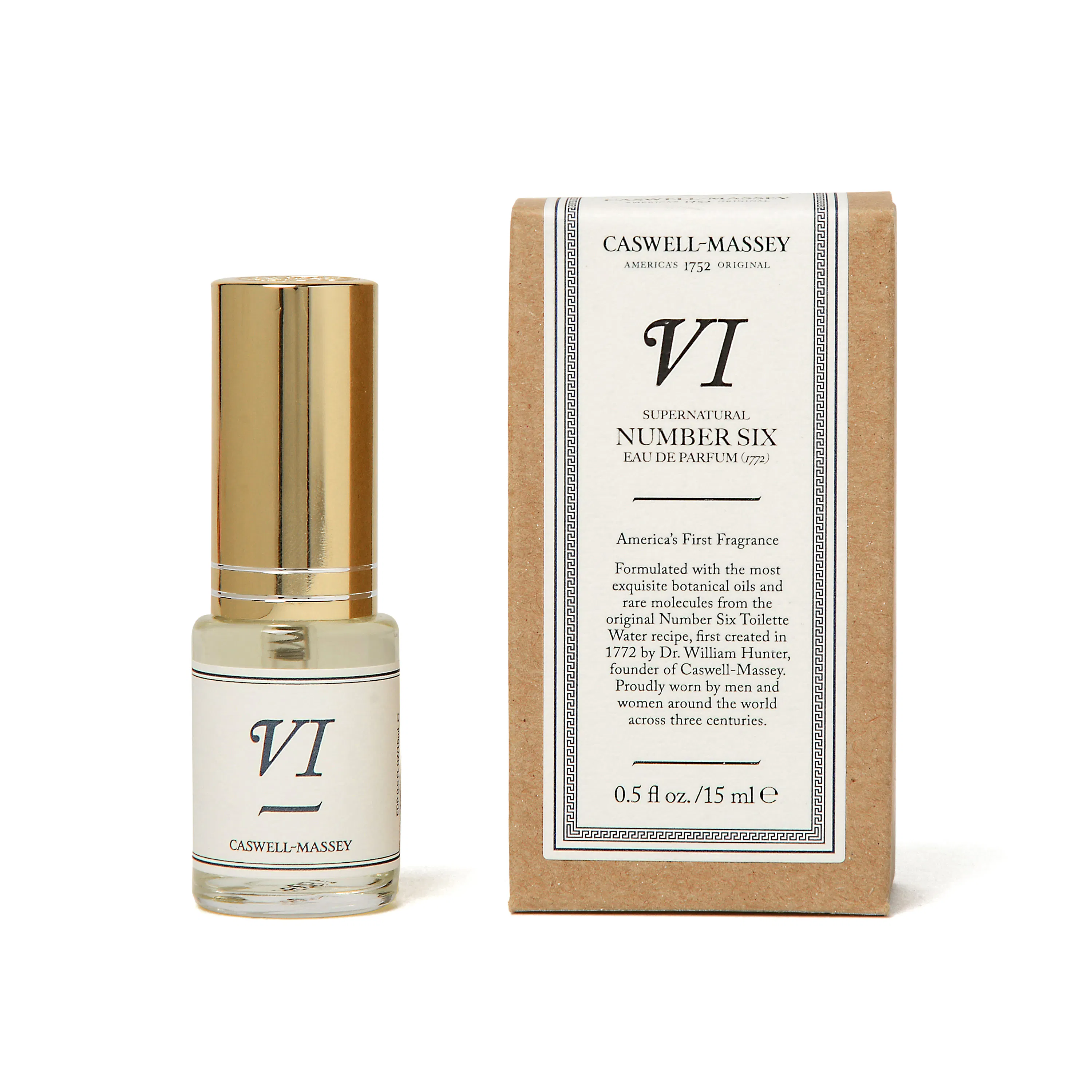 Caswell-Massey Number Six Cologne - Brown/Gold | undefined | Huckberry