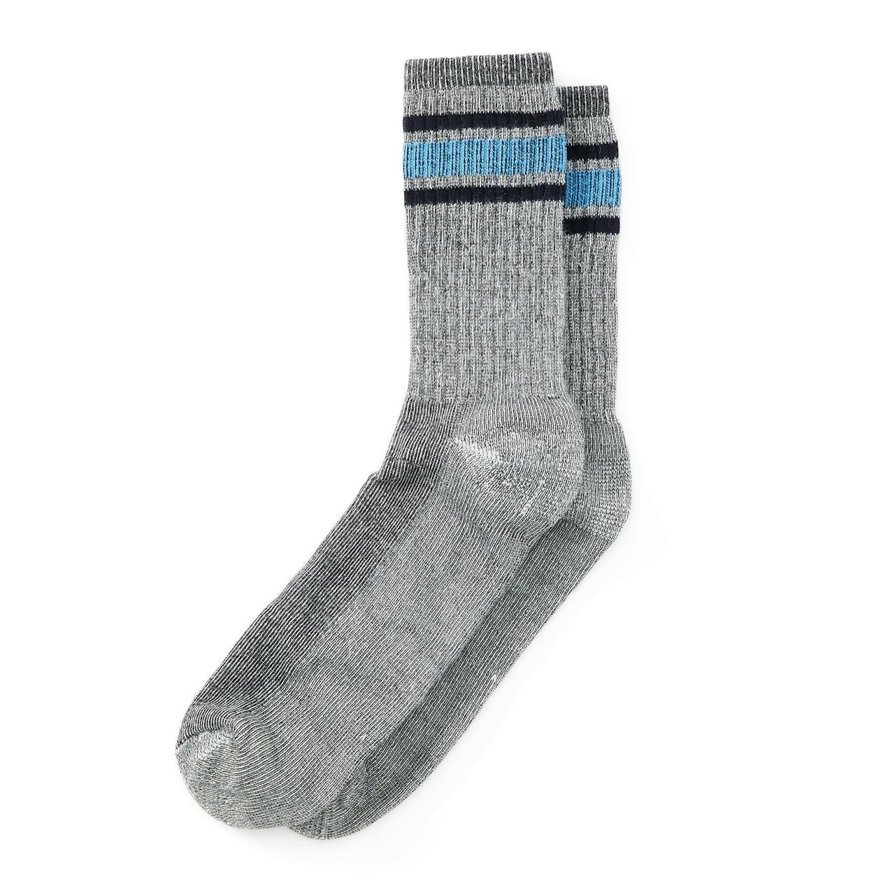 American Trench Merino Activity Sock with Silver