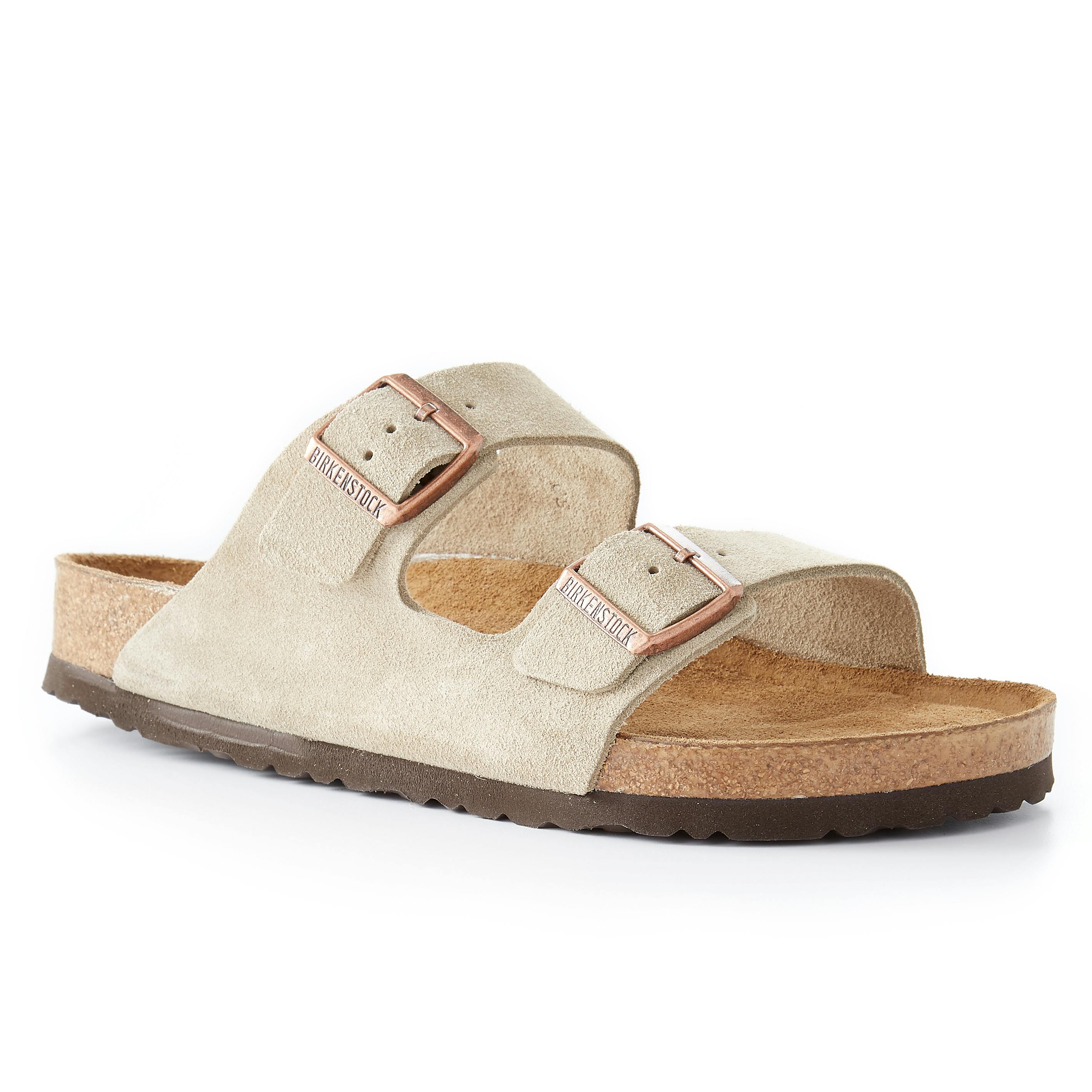 Birkenstock Arizona Sandal - Suede Leather Taupe | Sandals & Flip Flops Huckberry