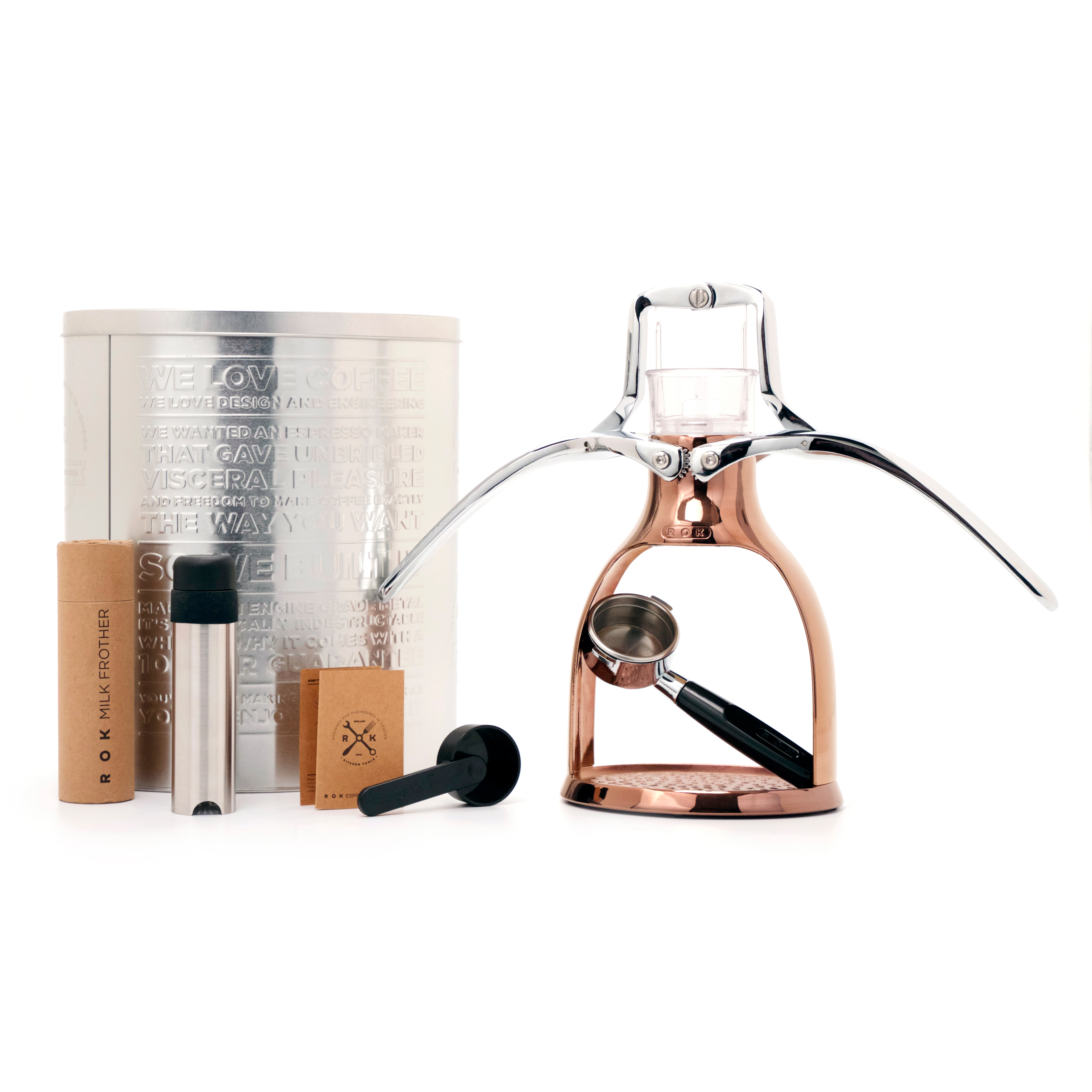 ROK EspressoGC Manual Coffee Maker - Thumbnail 3