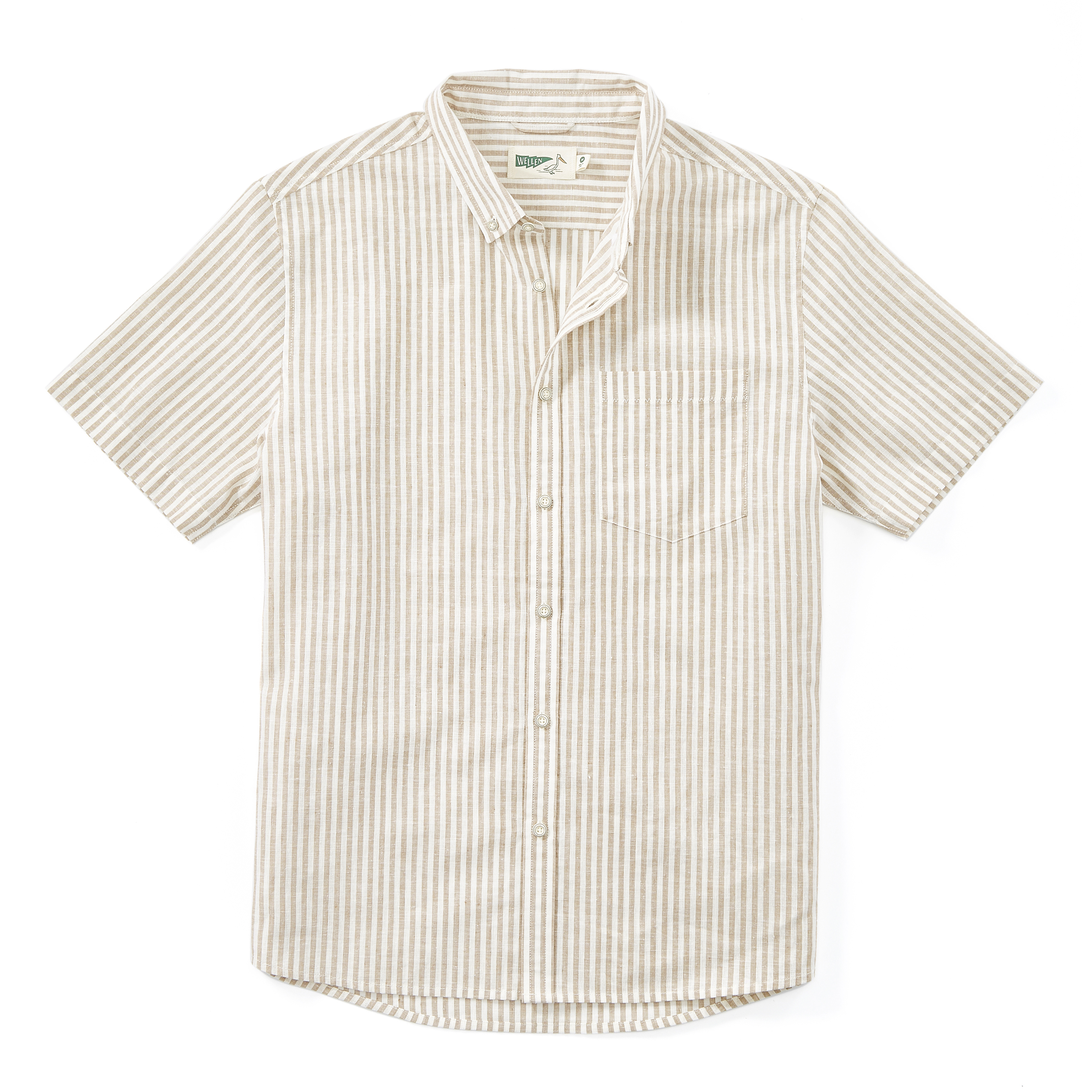 シャツ HUECLOSET Hue Line Stripe Short Sleeve Shirt HUECLOSET - 海外通販のBUYMA