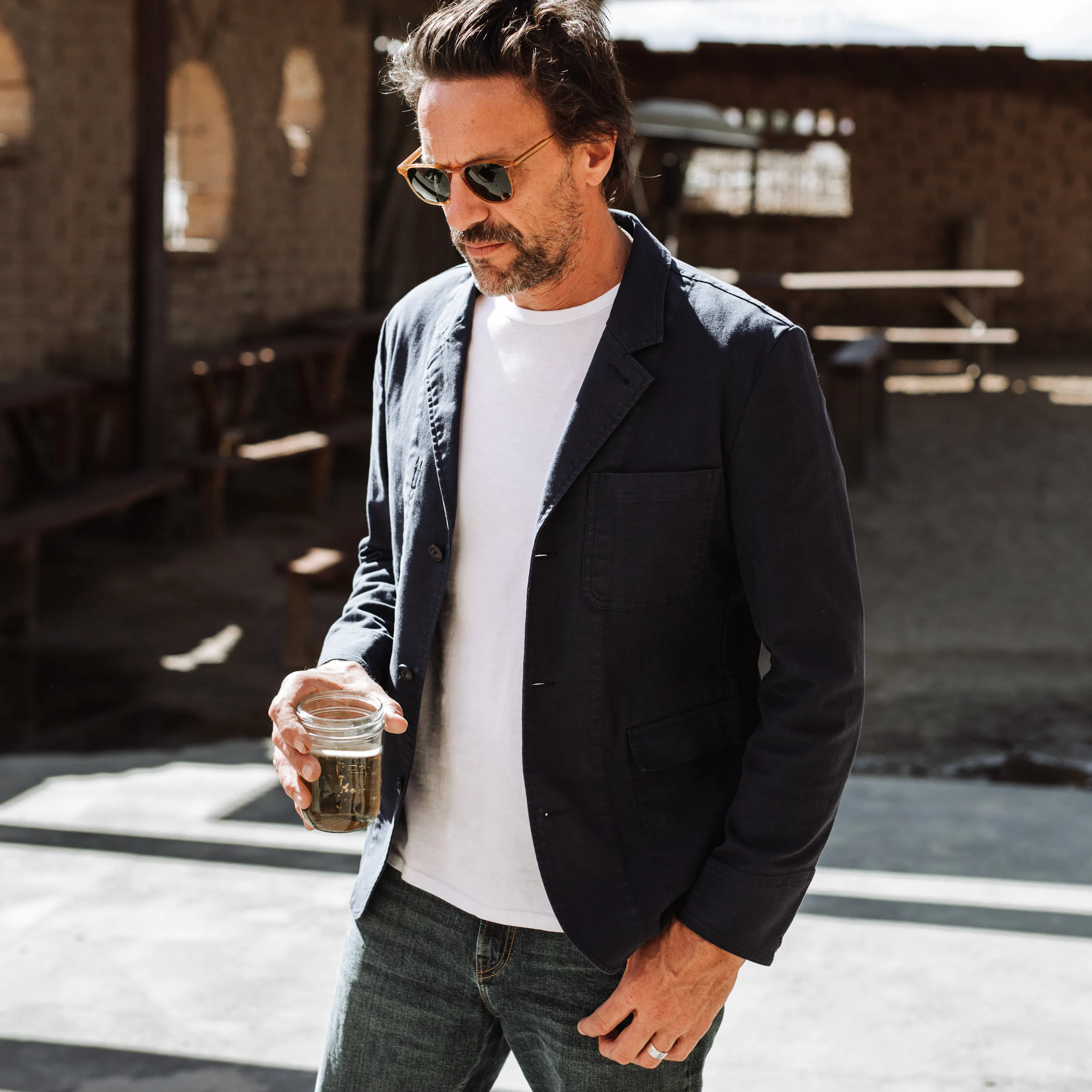 Flint and Tinder Desert Field Blazer - Desert Sky | undefined