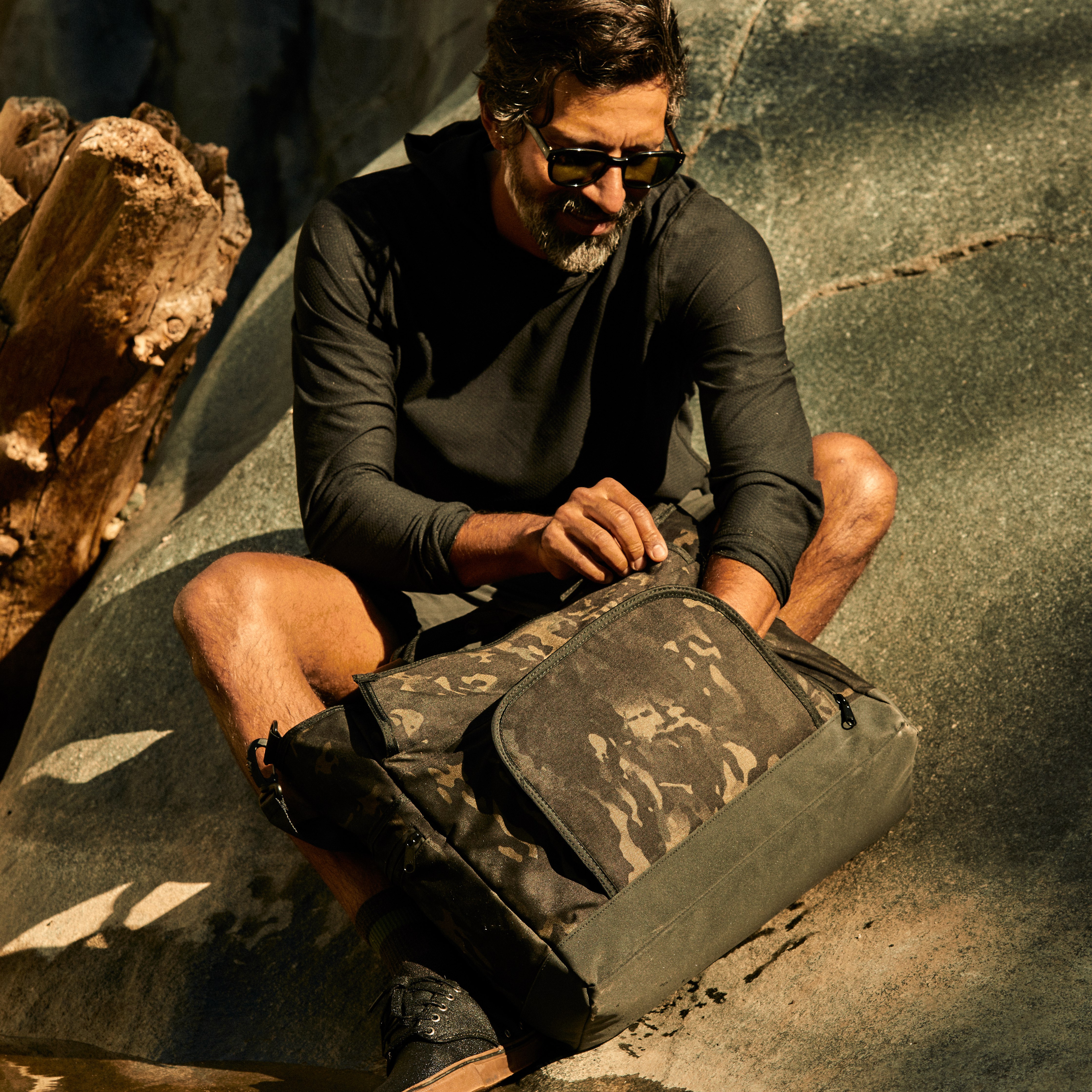 Mission Workshop Drift Gear Tote - 28L - Multicam Black Camo