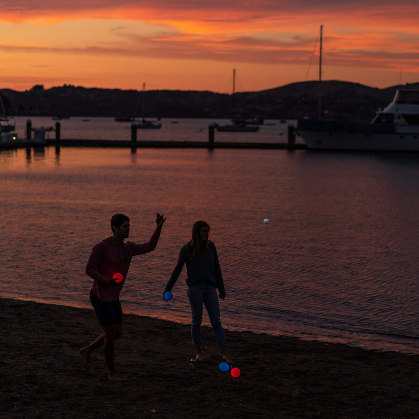 Playaboule LightUp Bocce Ball Set Multi Home Huckberry