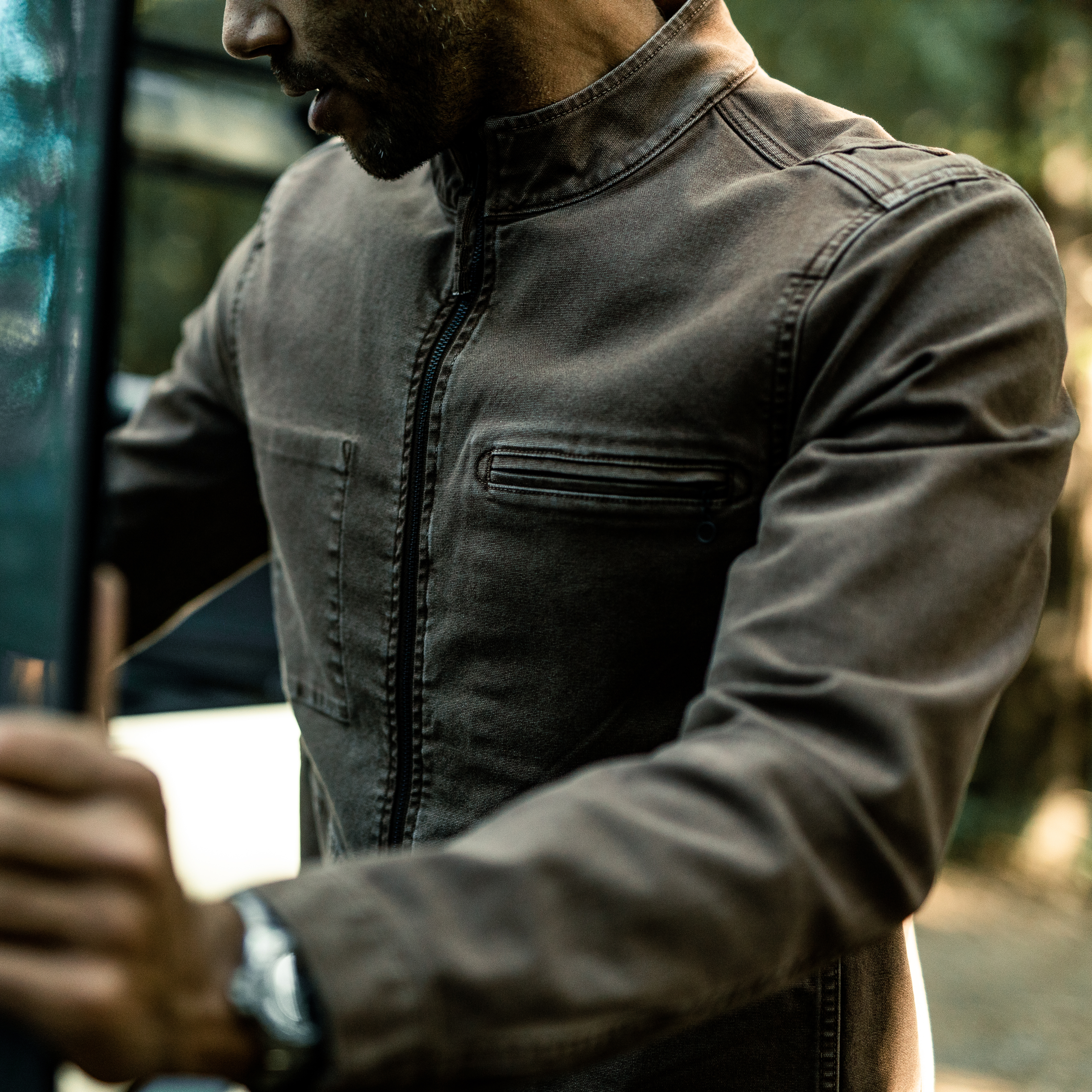 huckberry leather jacket