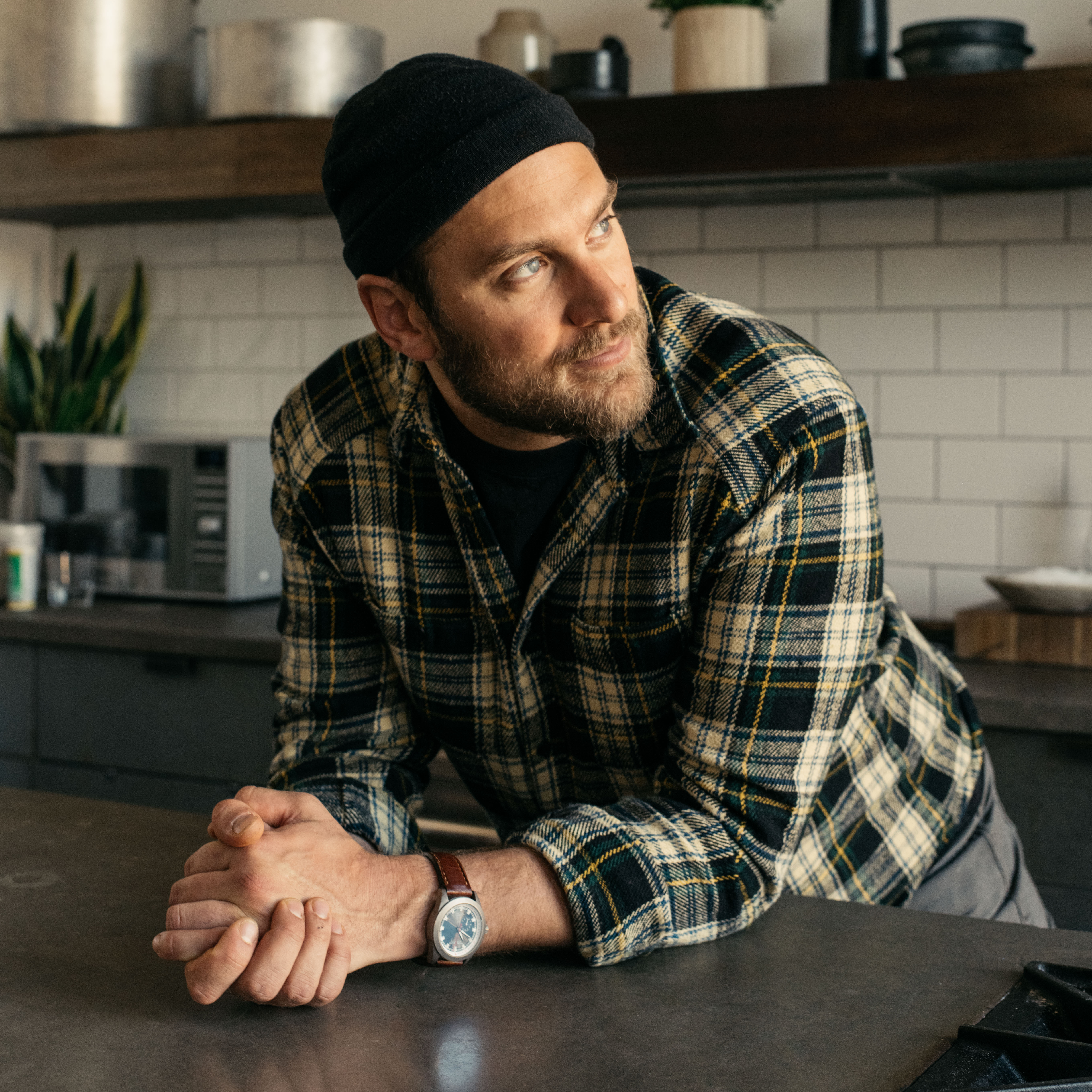 Flint and Tinder Flannel Crossback Work Shirt x Brad Leone