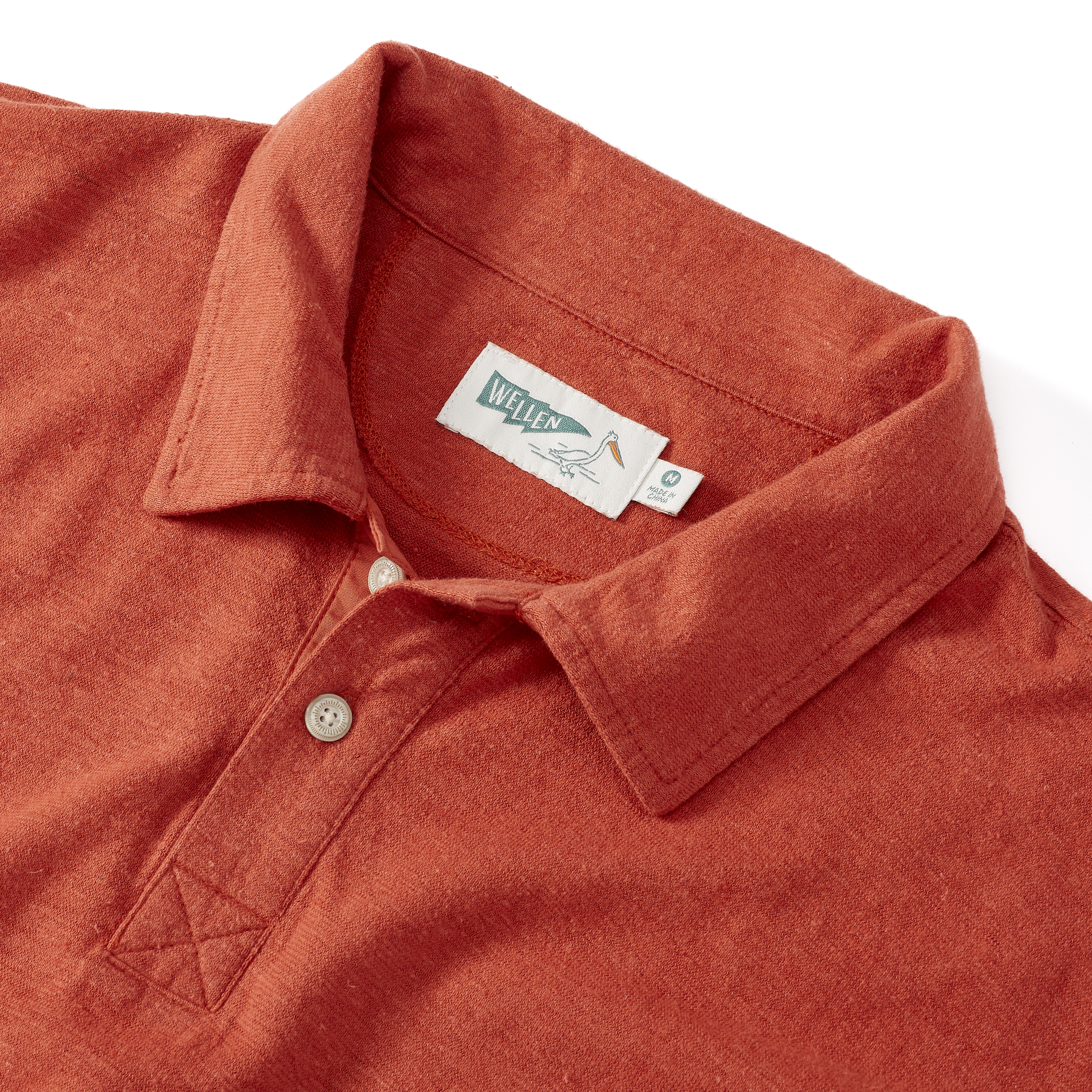Wellen Hemp Polo Shirt Cayenne Polo Shirts Huckberry