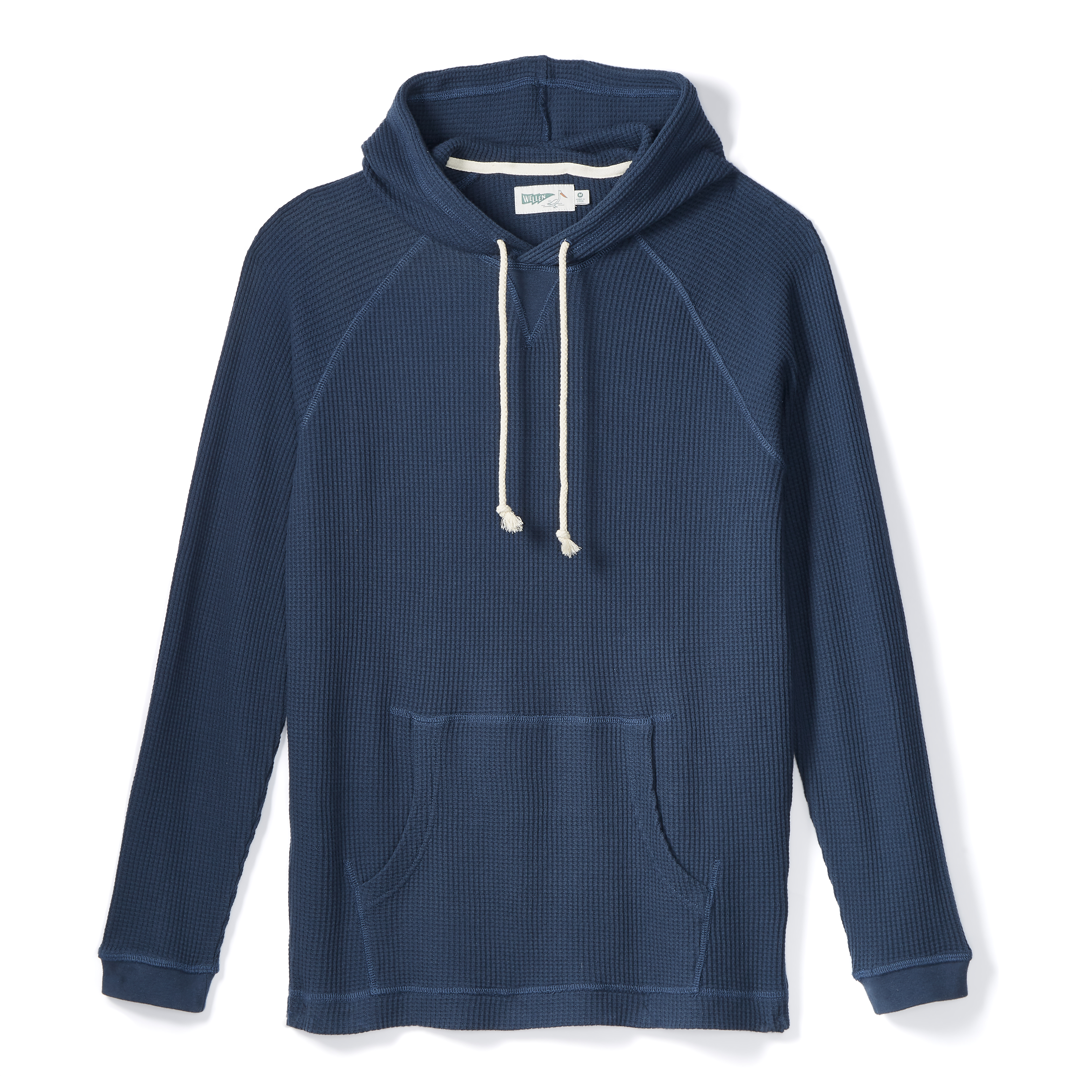 【Raucohouse】Leroy raglan waffle knit Wellen Waffle Raglan Pullover - Washed Navy | Pullover