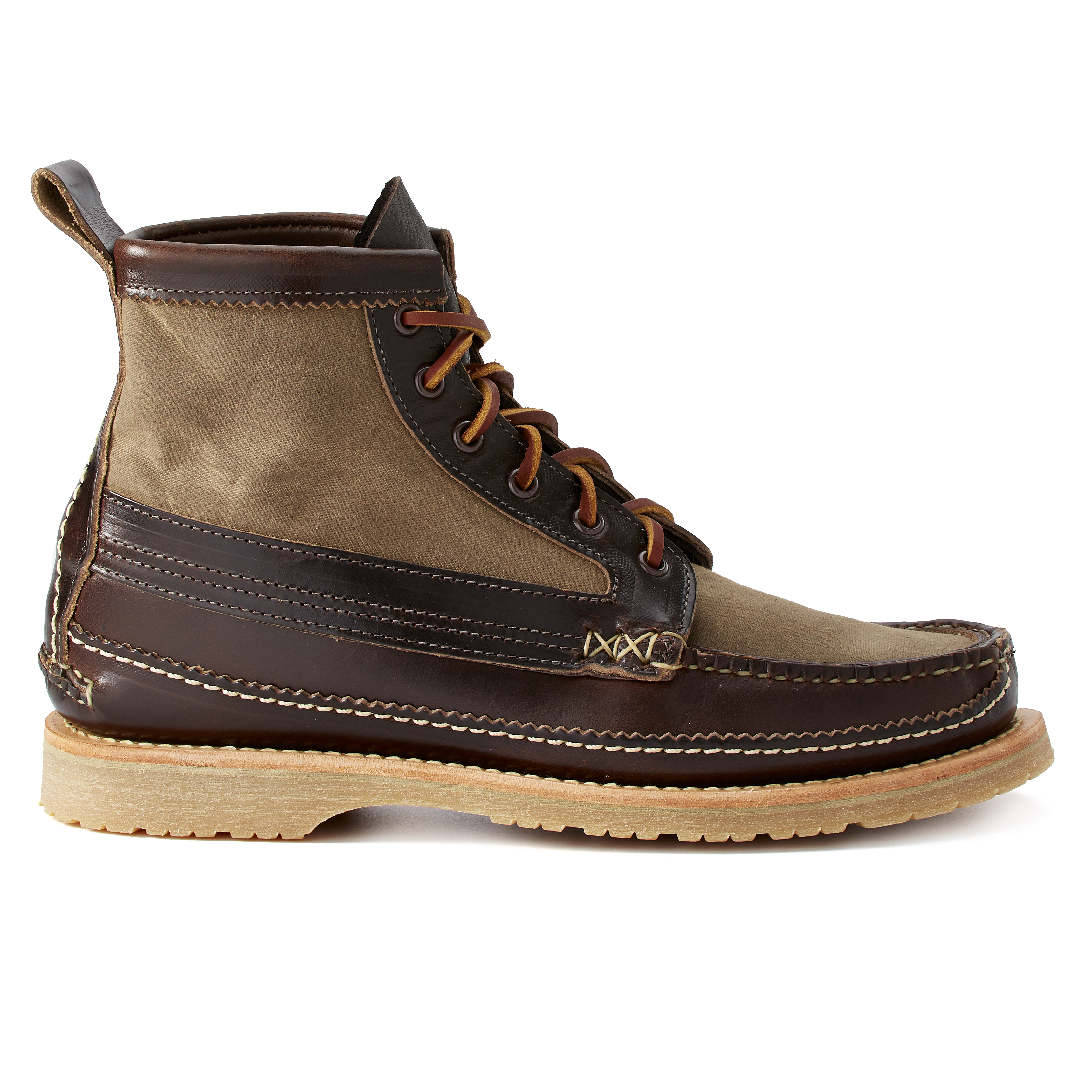 Yuketen Maine Guide 6 Eye DB Boots - Brown | Work Boots | Huckberry