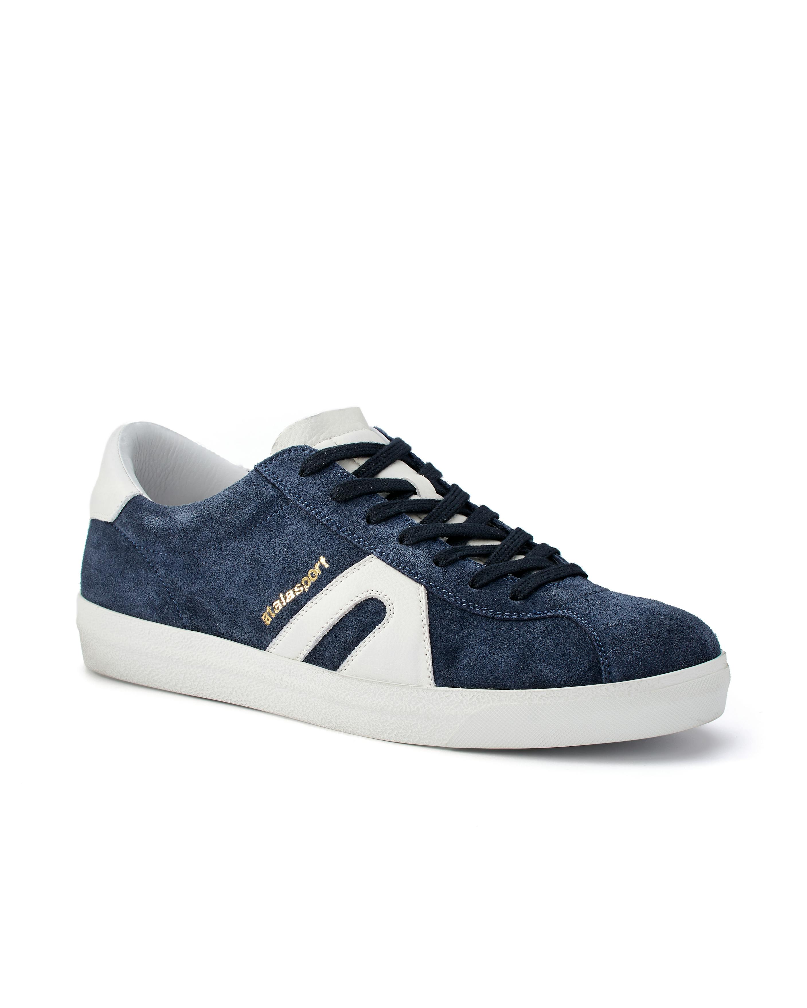 Atalasport Star Suede Blue/Off-White Casual Sneakers Huckberry