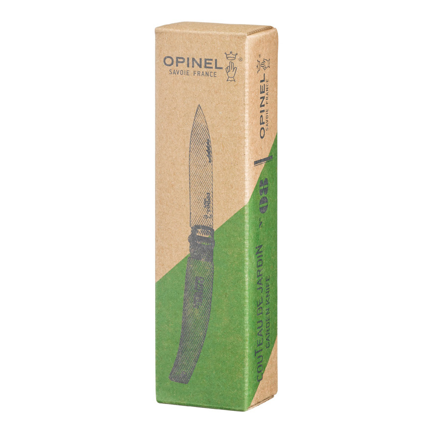 Opinel No. 8 Folding Garden Knife Stainless Steel/Beechwood