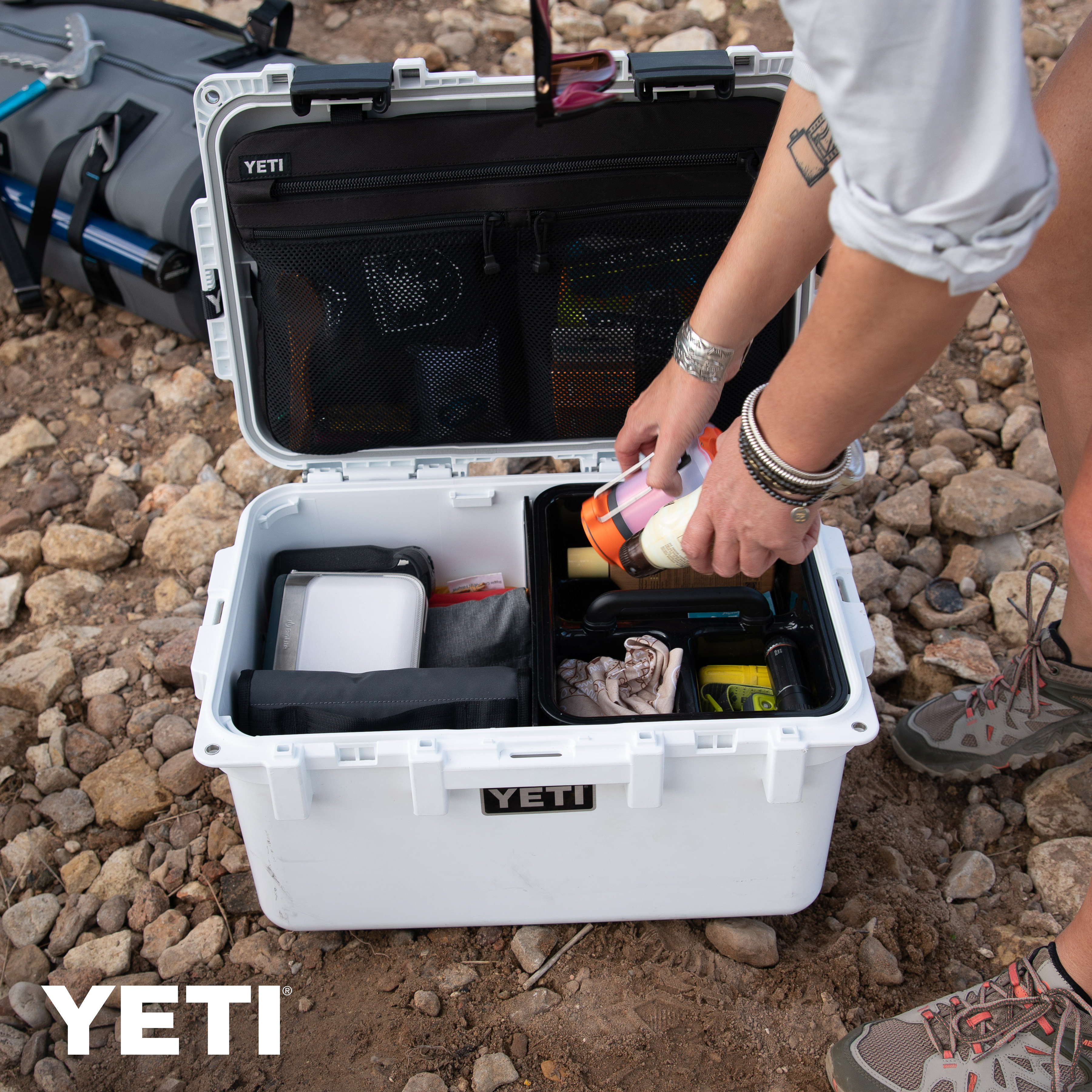 YETI LoadOut GoBox 30 - White | Gifts | Huckberry