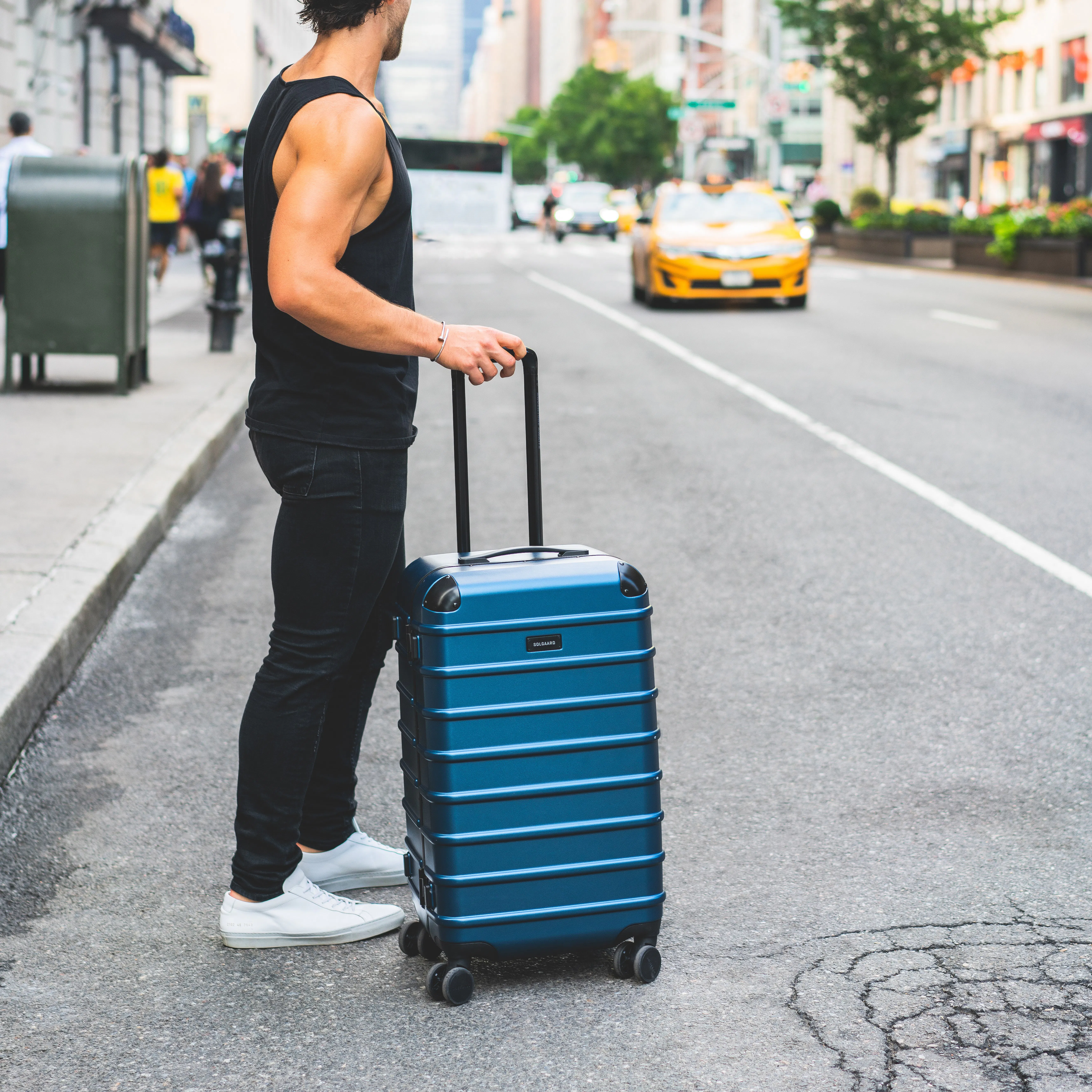 Solgaard Trunk w/ Closet - Balearic Blue | undefined | Huckberry