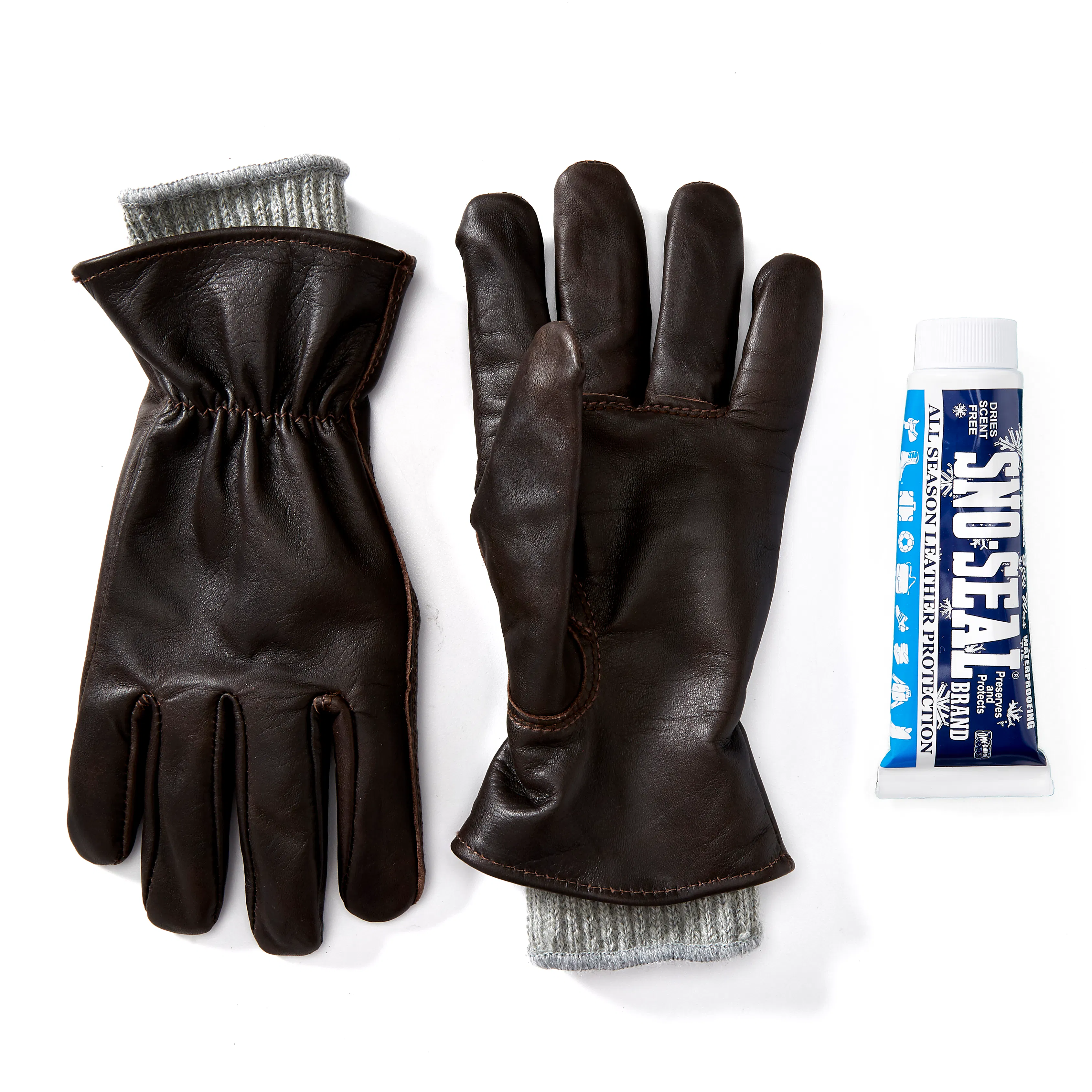 Gary Gloves Horween Horsehide Work Gloves - Exclusive - Espresso