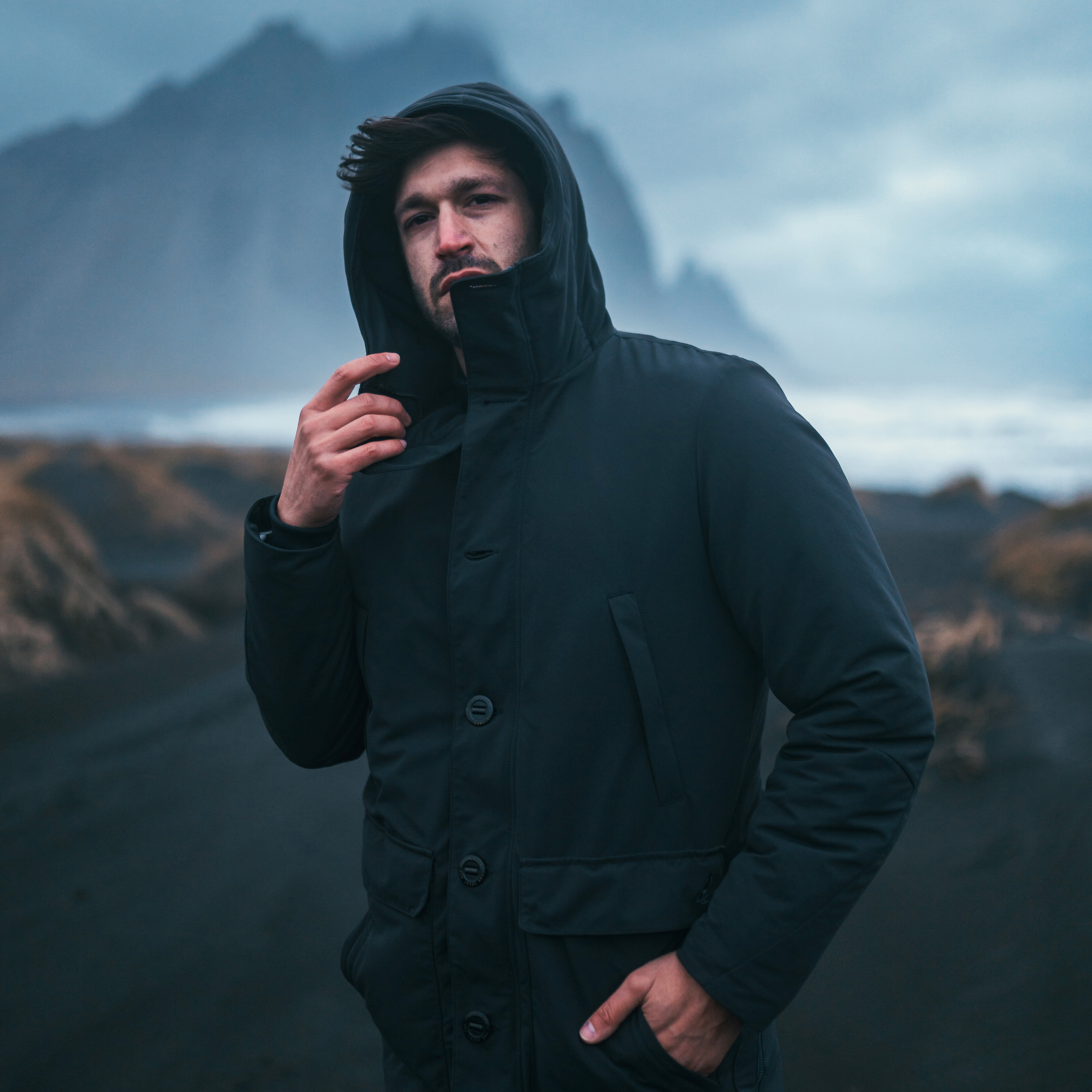 Great Auk Outfitters The Down-Less Parka - Navy | Insulated