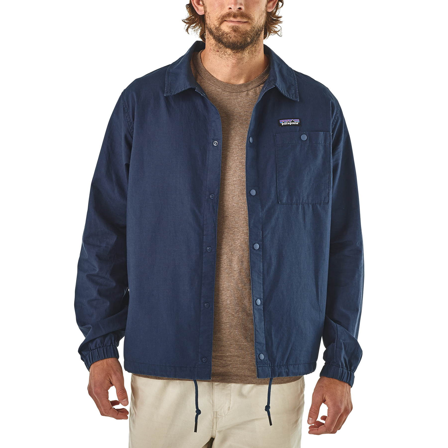 Patagonia Lightweight All-Wear Hemp Coaches Jacket - Mojave Khaki