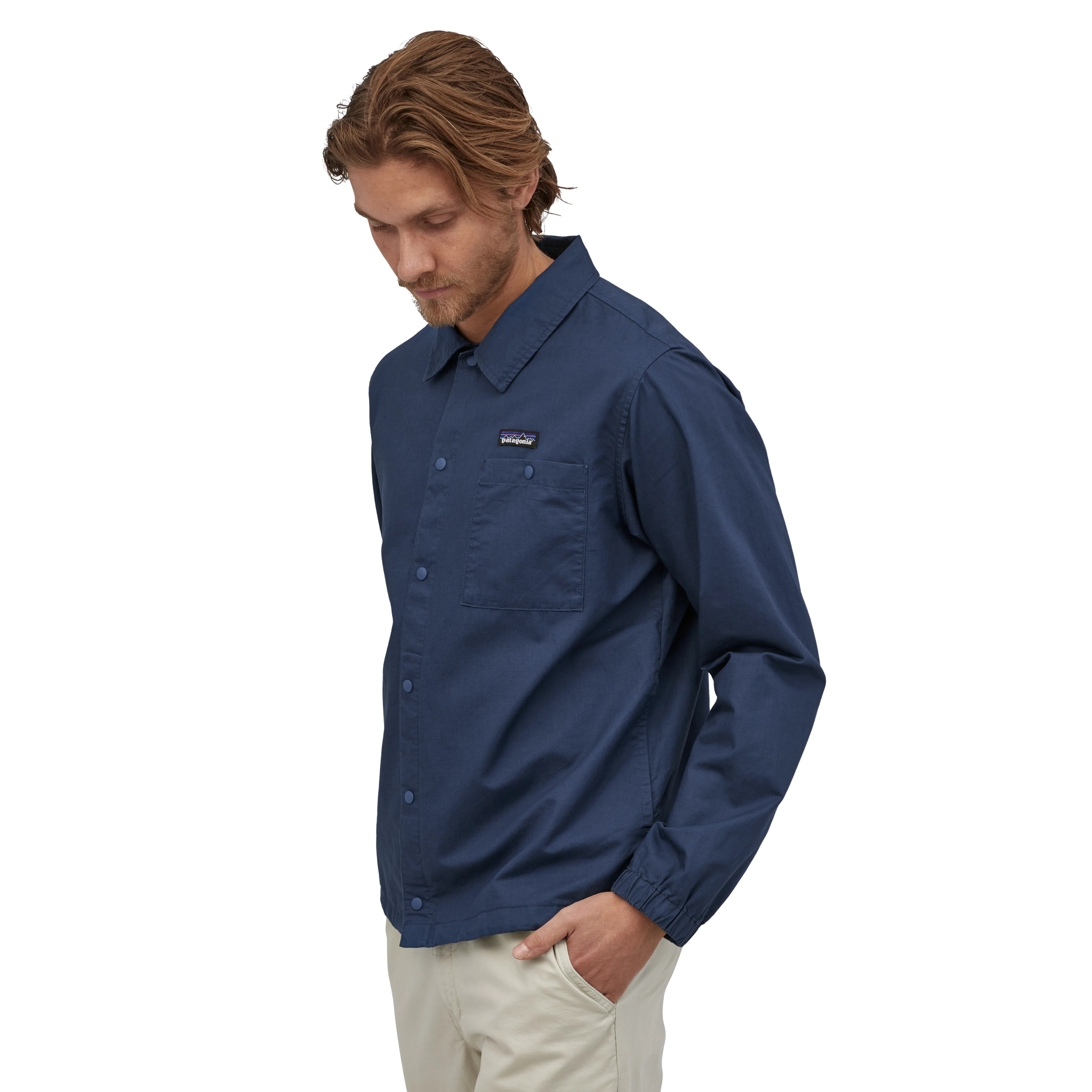 Patagonia Lightweight All-Wear Hemp Coaches Jacket - Mojave Khaki