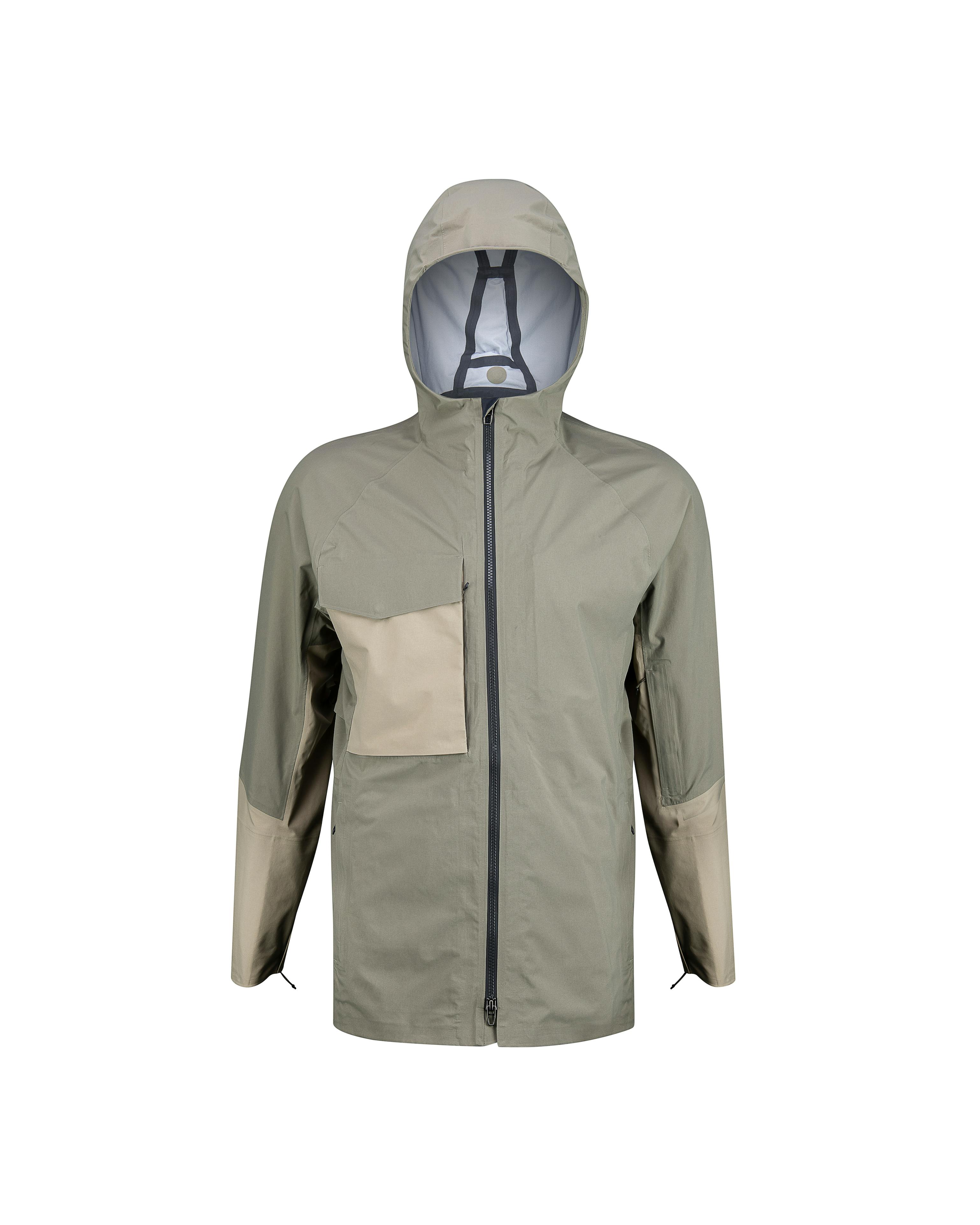 lululemon Escape and Explore Rain Jacket Sage Stone/Silver Sage