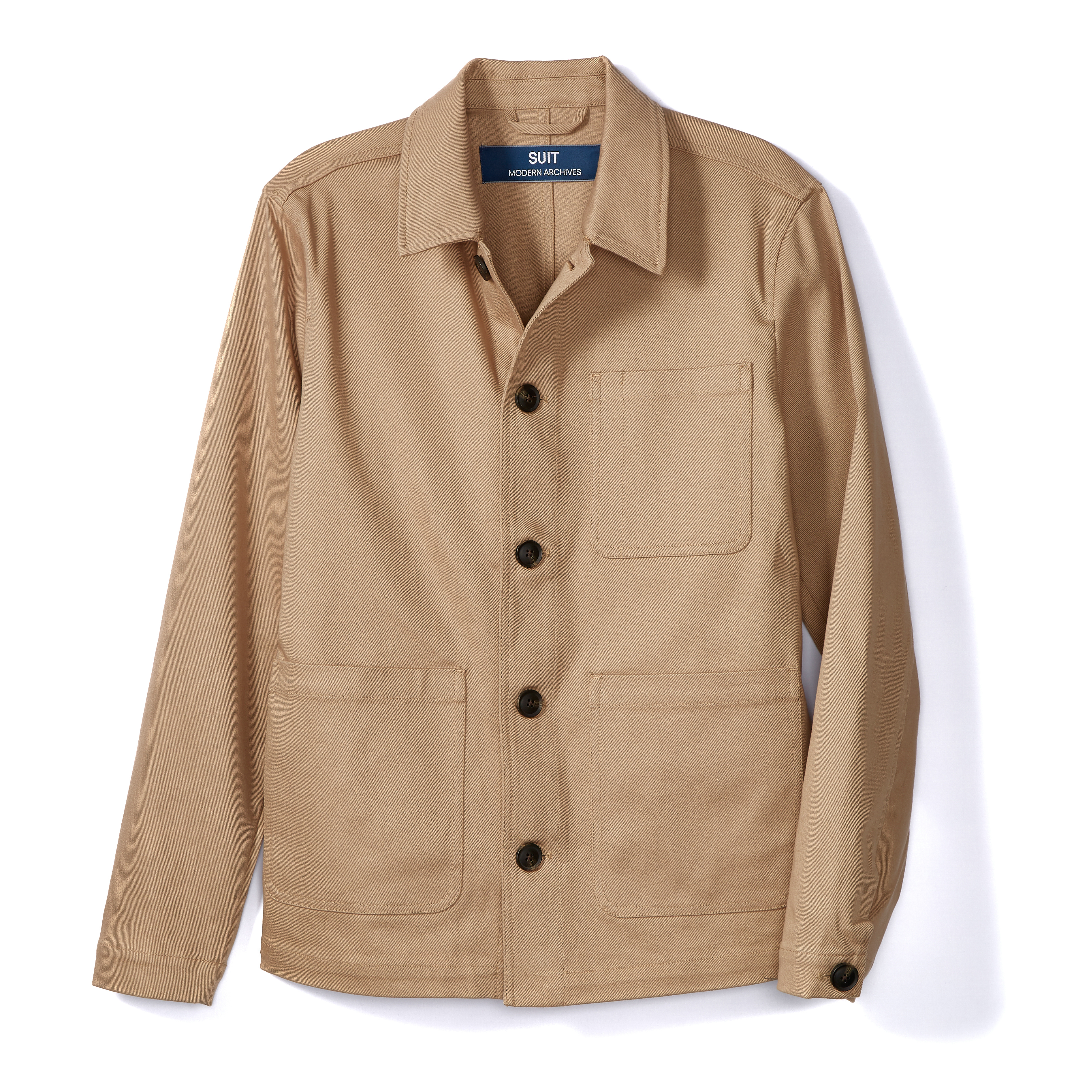 TSJ×TK SUITS BROWN 4 The Limited Stretch Womens Blazer Sz M Brown Four Button