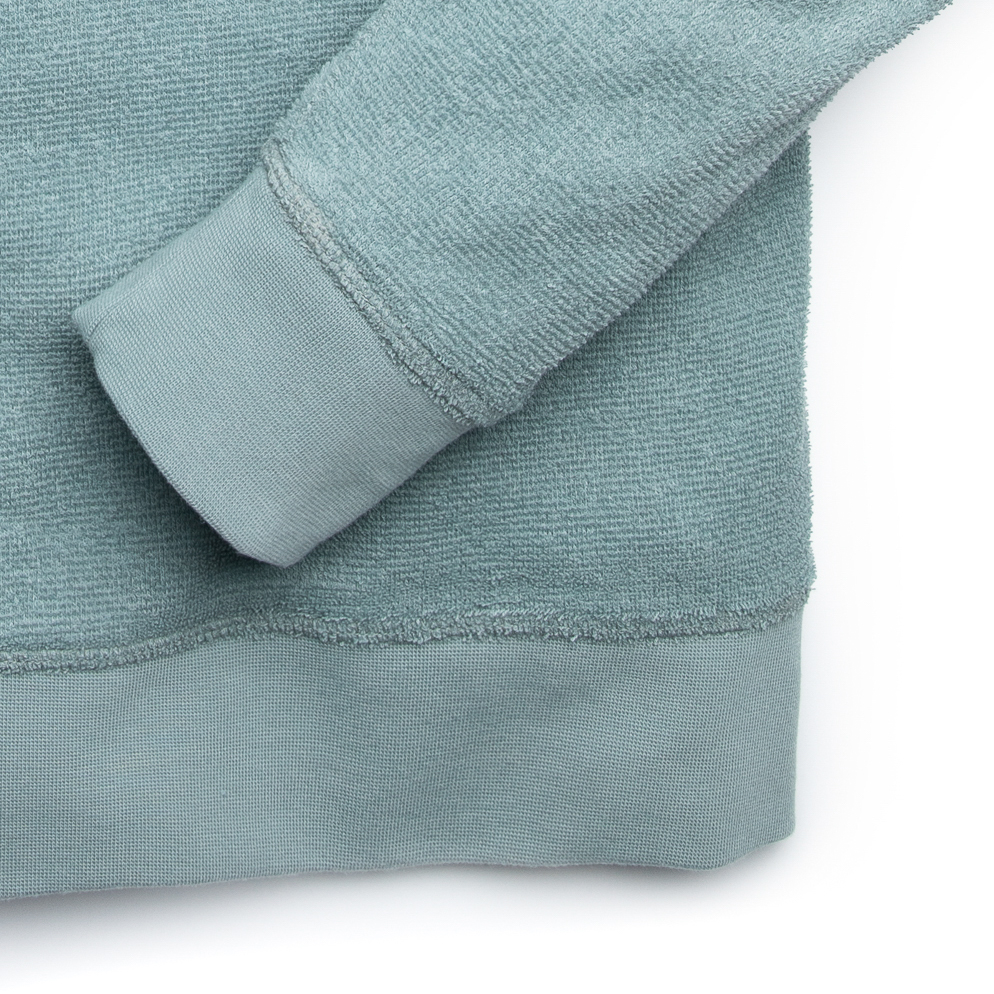 Outerknown Hightide Crew - Ash Blue | Crew Neck Sweatshirts