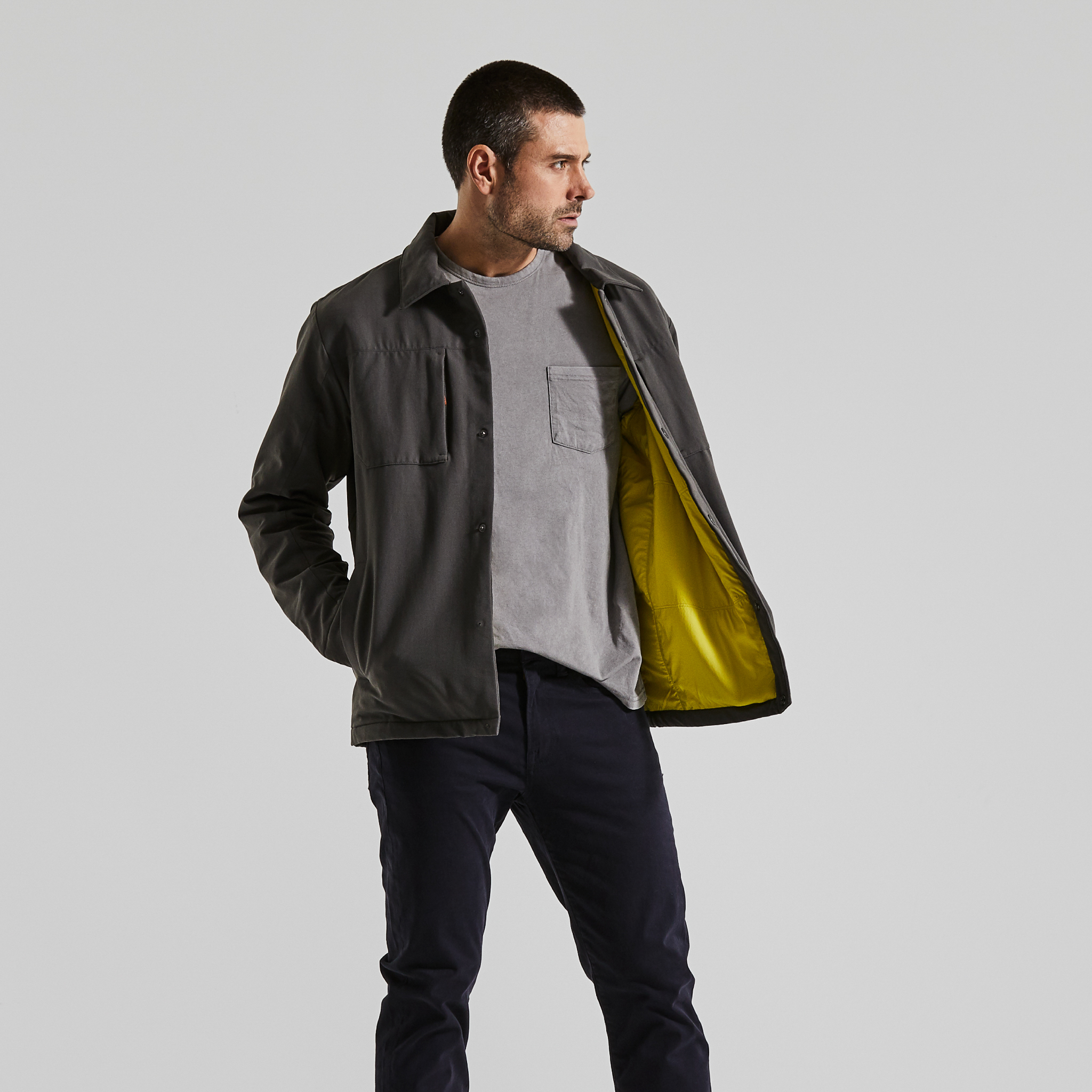 Oros Men's Voyager Jacket - Pitch | Insulated Jackets | Huckberry