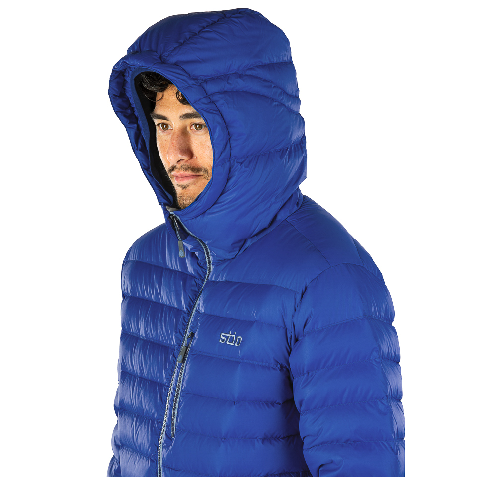 stio men's hometown down hooded jacket