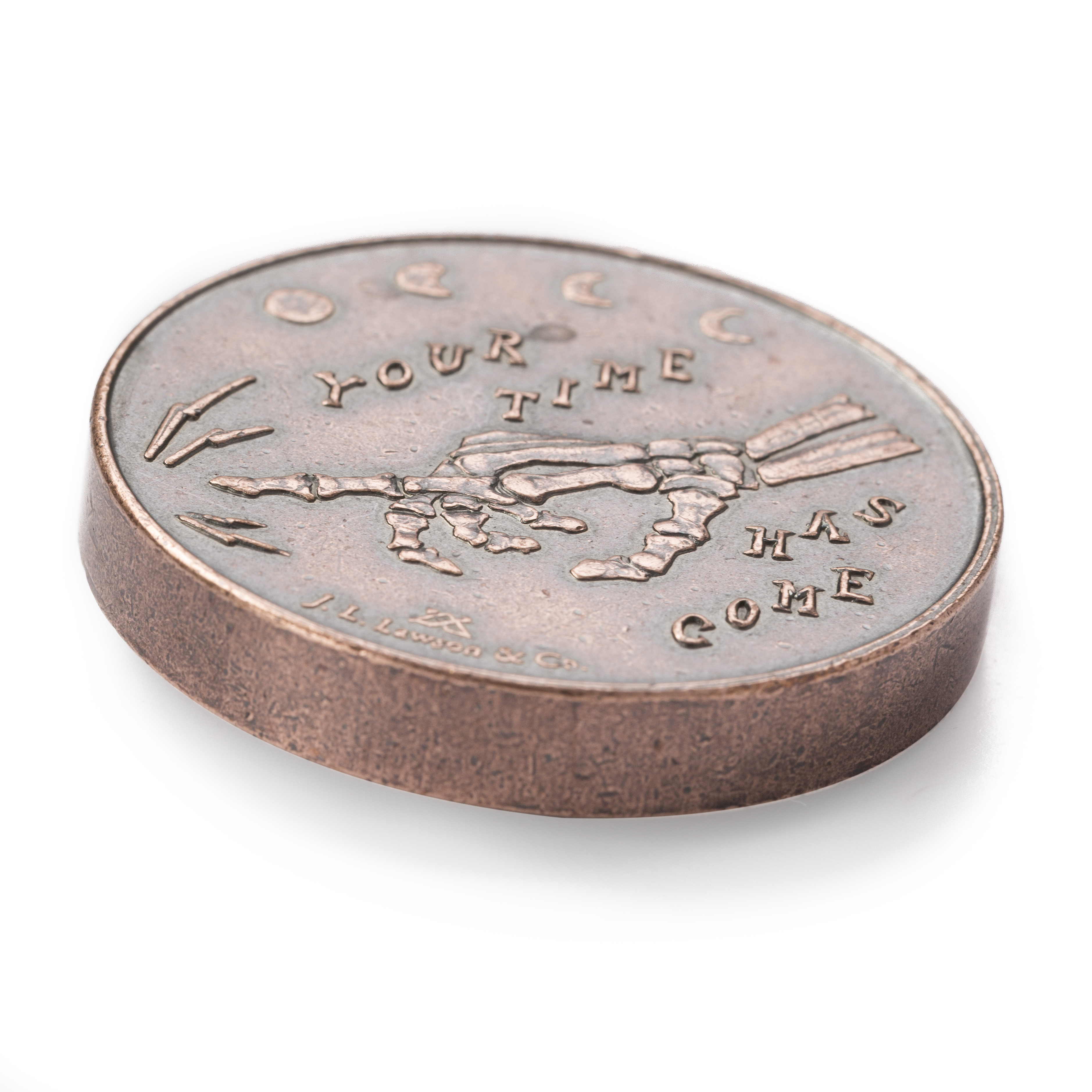 J. L. Lawson & Co. Tempus Spin Coin - Copper | undefined