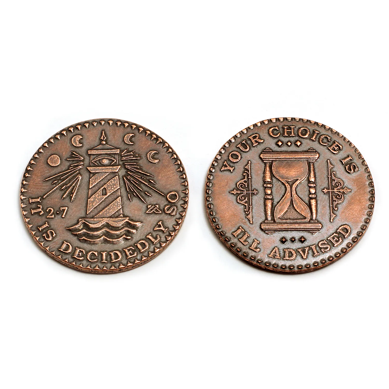 J. L. Lawson & Co. The Decision Maker Coin - Copper | undefined