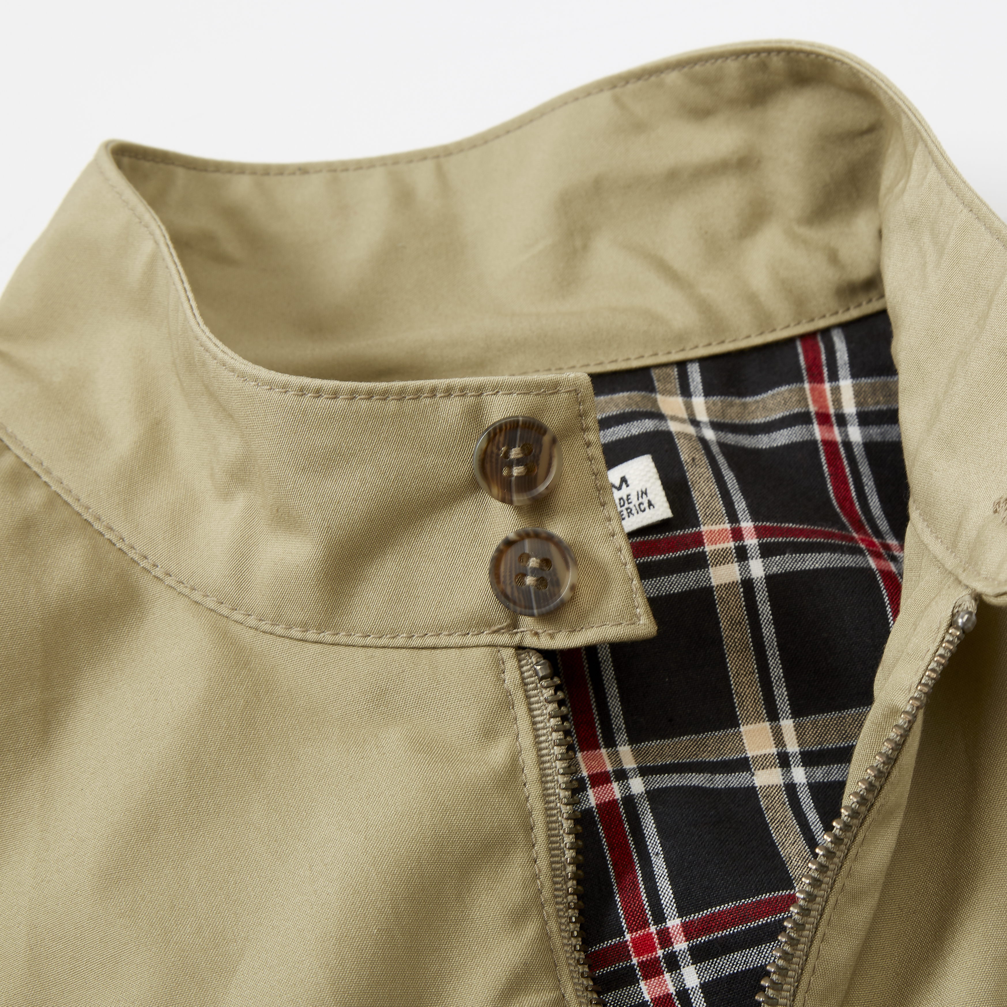 Flint and Tinder Harrington Jacket Khaki Lightweight Jackets