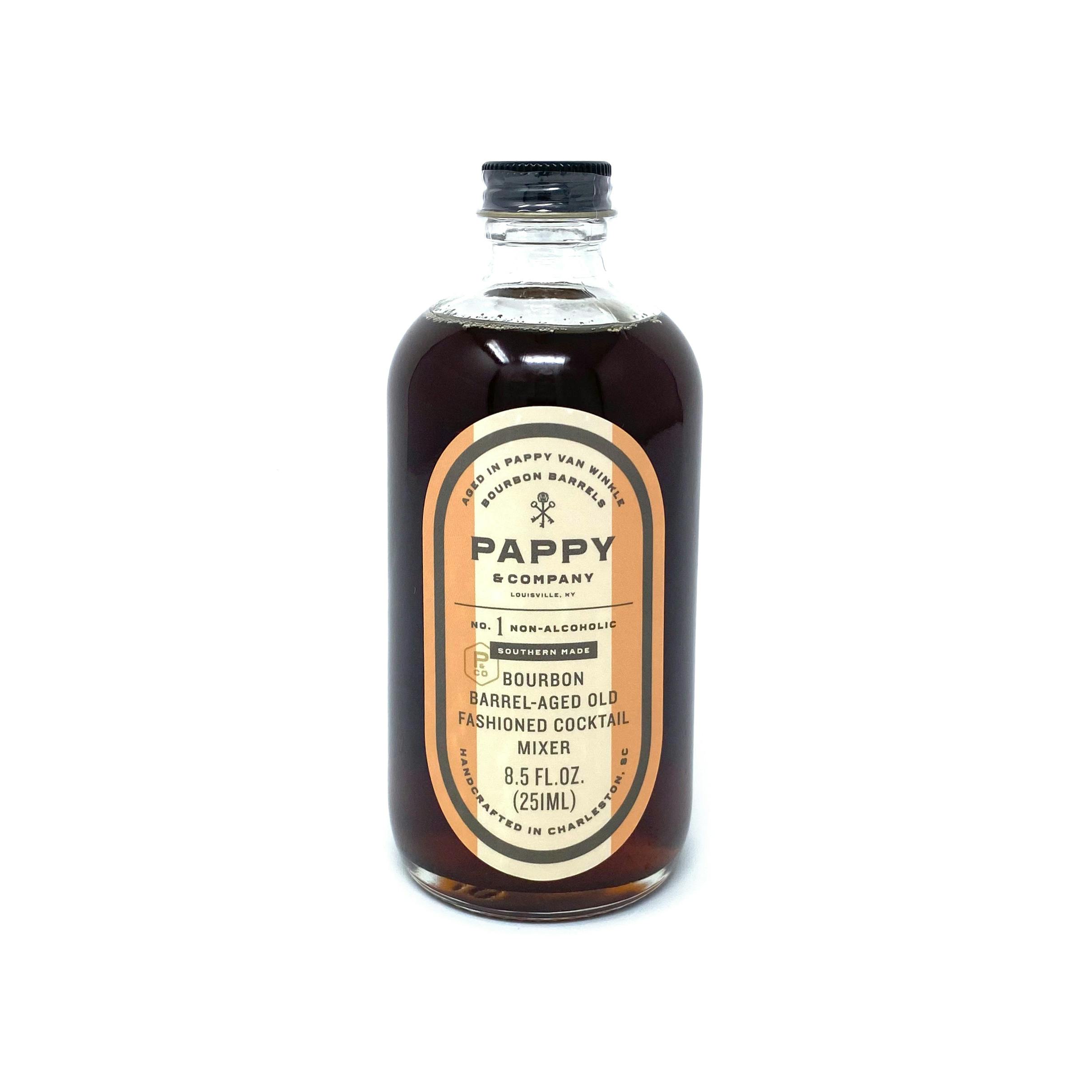 Pappy & Company Bourbon Barrel-Aged Old Fashioned Cocktail Mixer