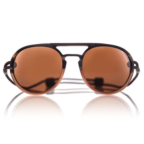 Ombraz Dolomite Armless Sunglasses - Slate Polarized Brown, undefined