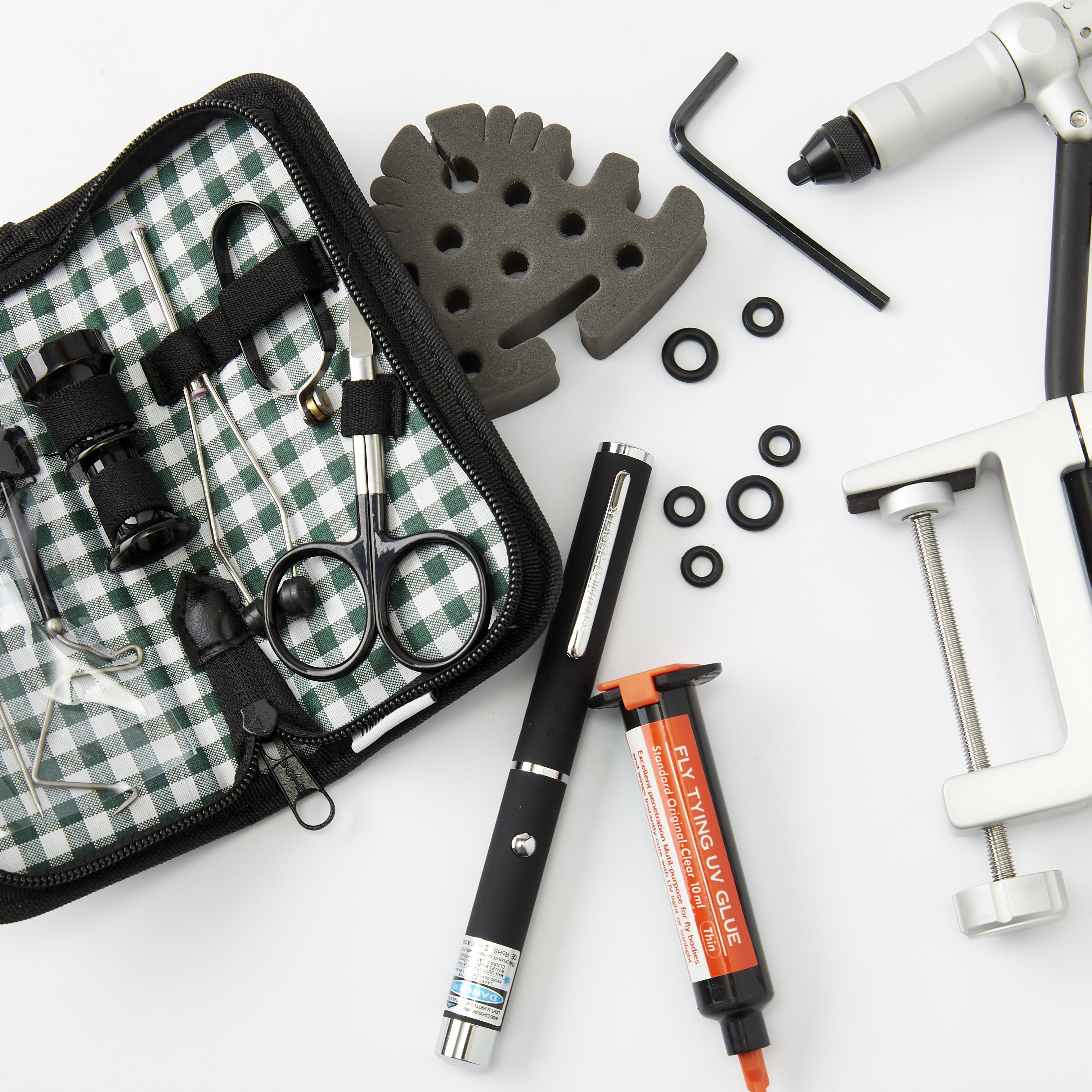 Postfly Fly Tying Kit Trout Off White DIY Huckberry