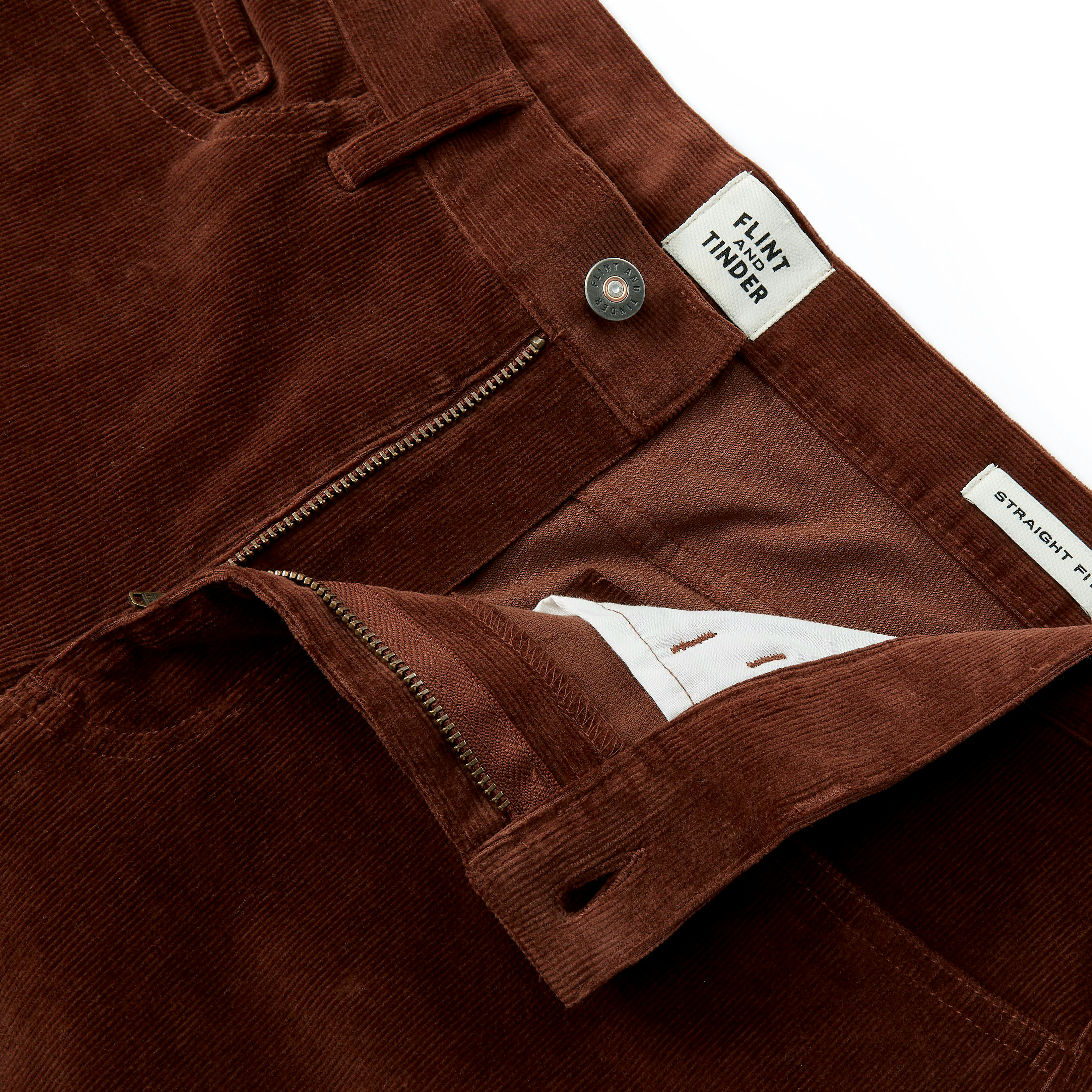 our Corduroy Trousers in Brown 🍫