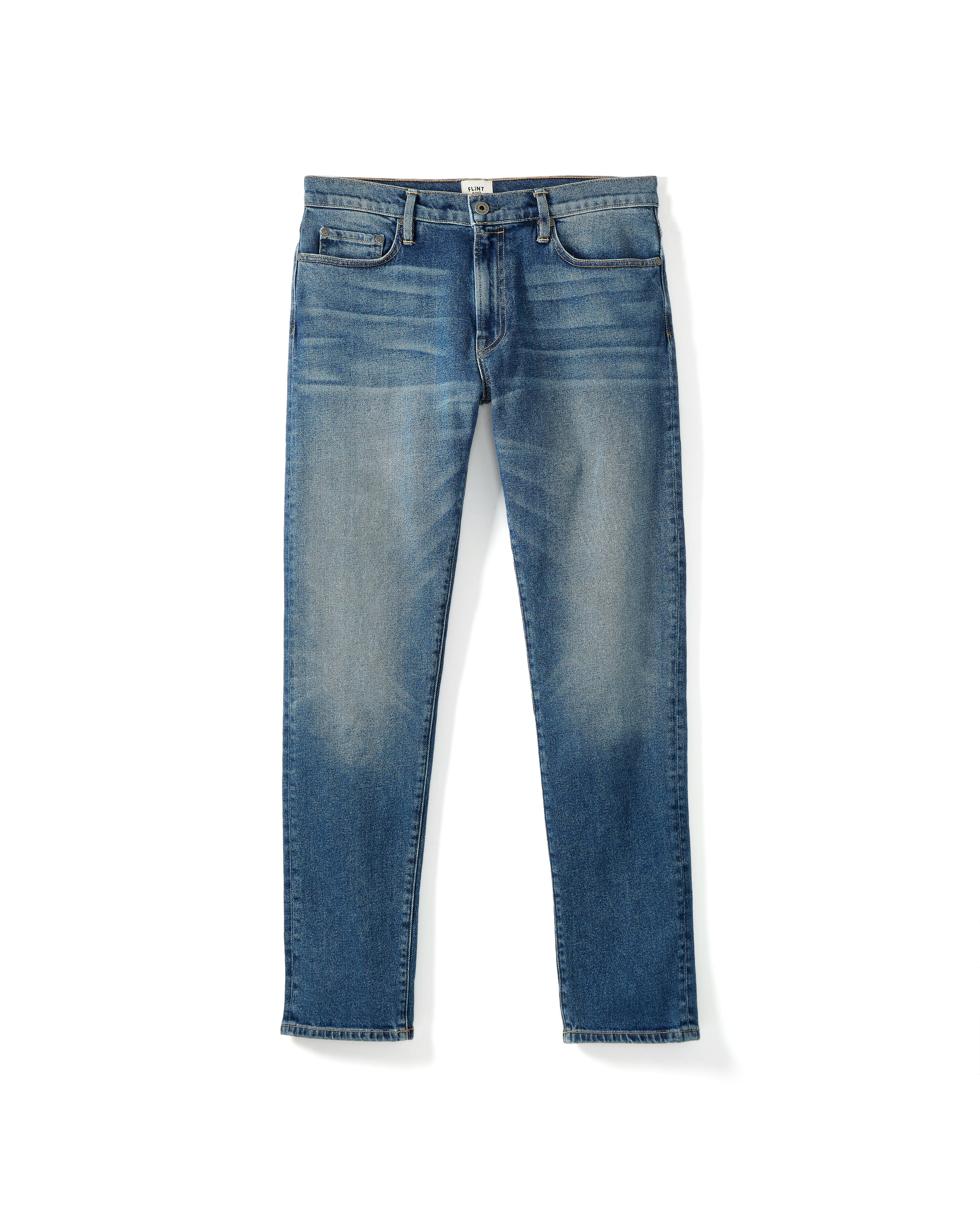 | Flint Tinder Huckberry (1-Year Medium - Athletic | Wash) All-American and - Denim Stretch Jeans Tapered