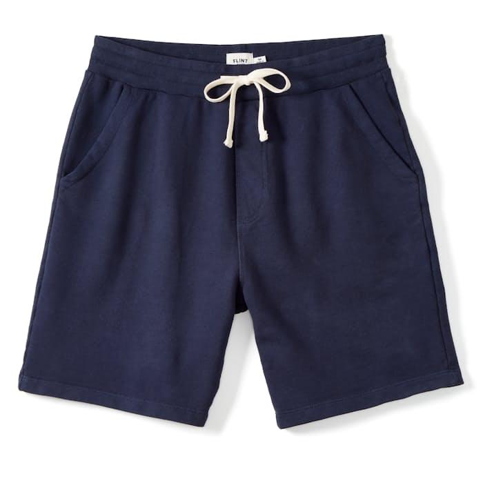 Flint and Tinder French Terry Sweat Shorts - Navy | Flint and Tinder ...