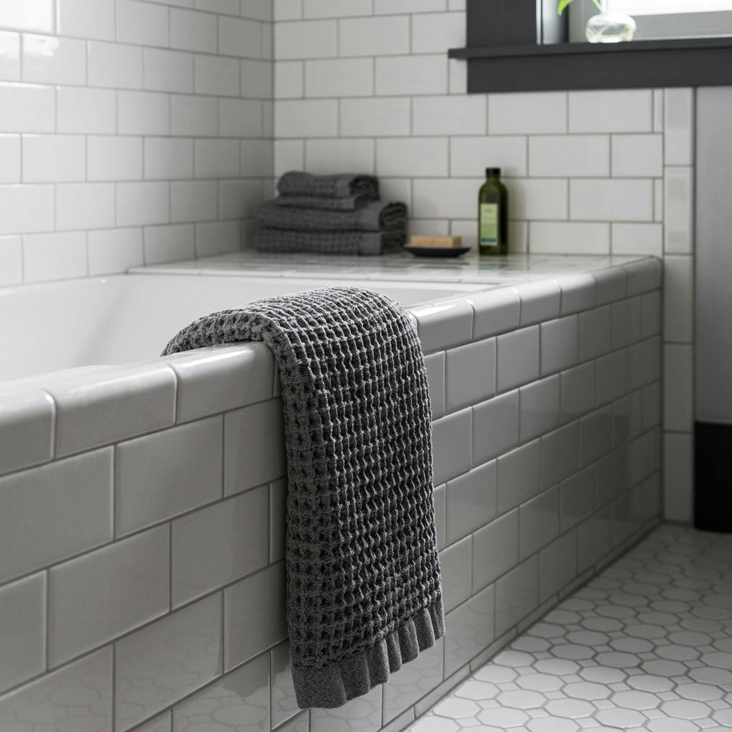 Onsen Bath Towel Set - Cinder Grey, Bath & Grooming
