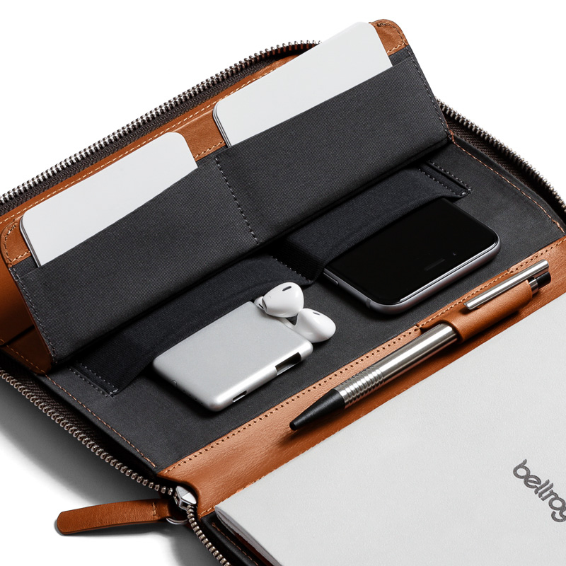 Bellroy A5 Work Folio - Caramel | Wallets | Huckberry