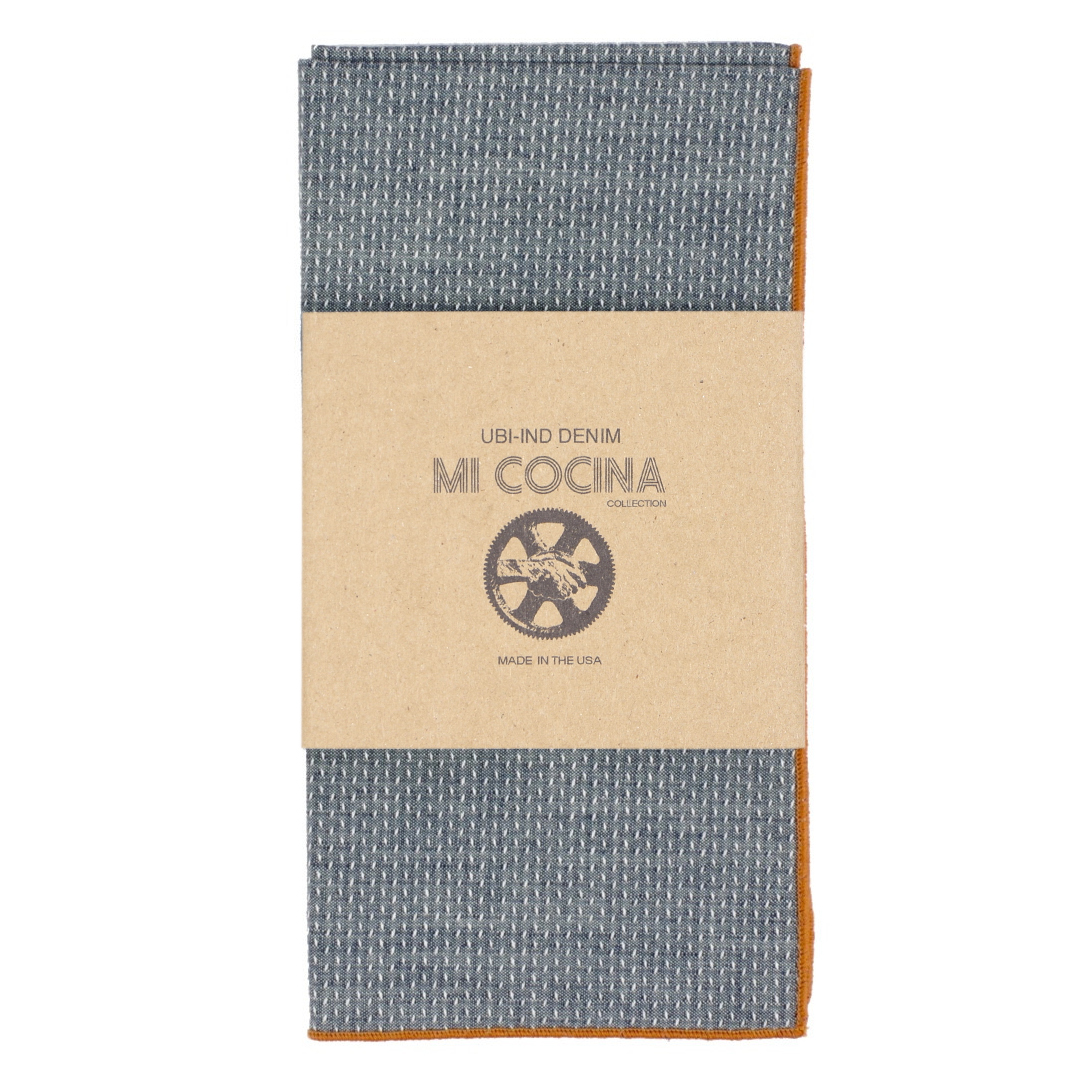 Chambray Napkin: Ubi Blue - Thumbnail 2