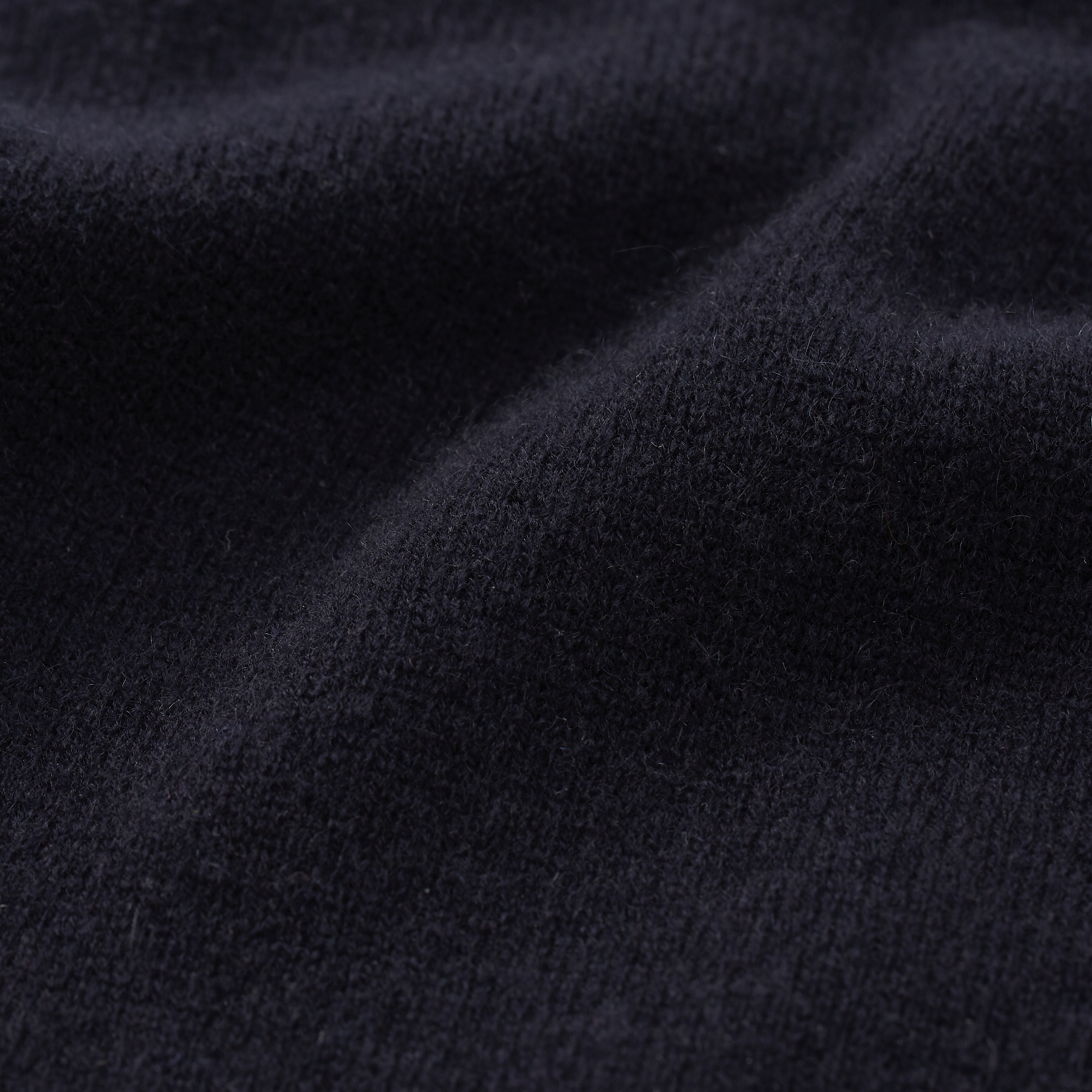 Wills Classic Cashmere Quarter Zip Sweater - Navy | Quarter-Zip 