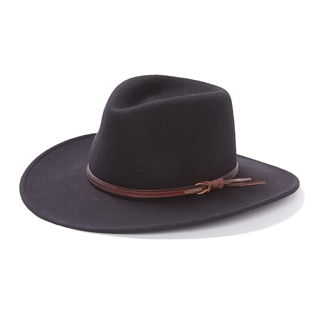 Stetson The Bozeman Outdoor Hat - Black | Western Hats | Huckberry
