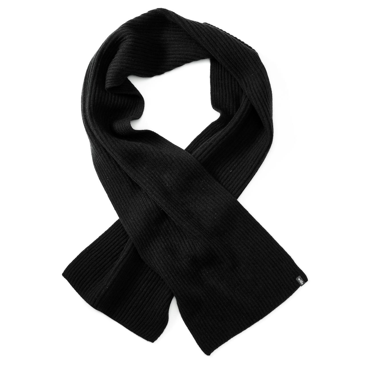 Wills Cashmere Ribbed Scarf