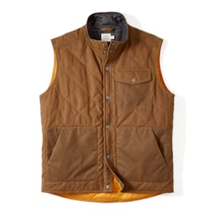 Quilted Waxed Vest