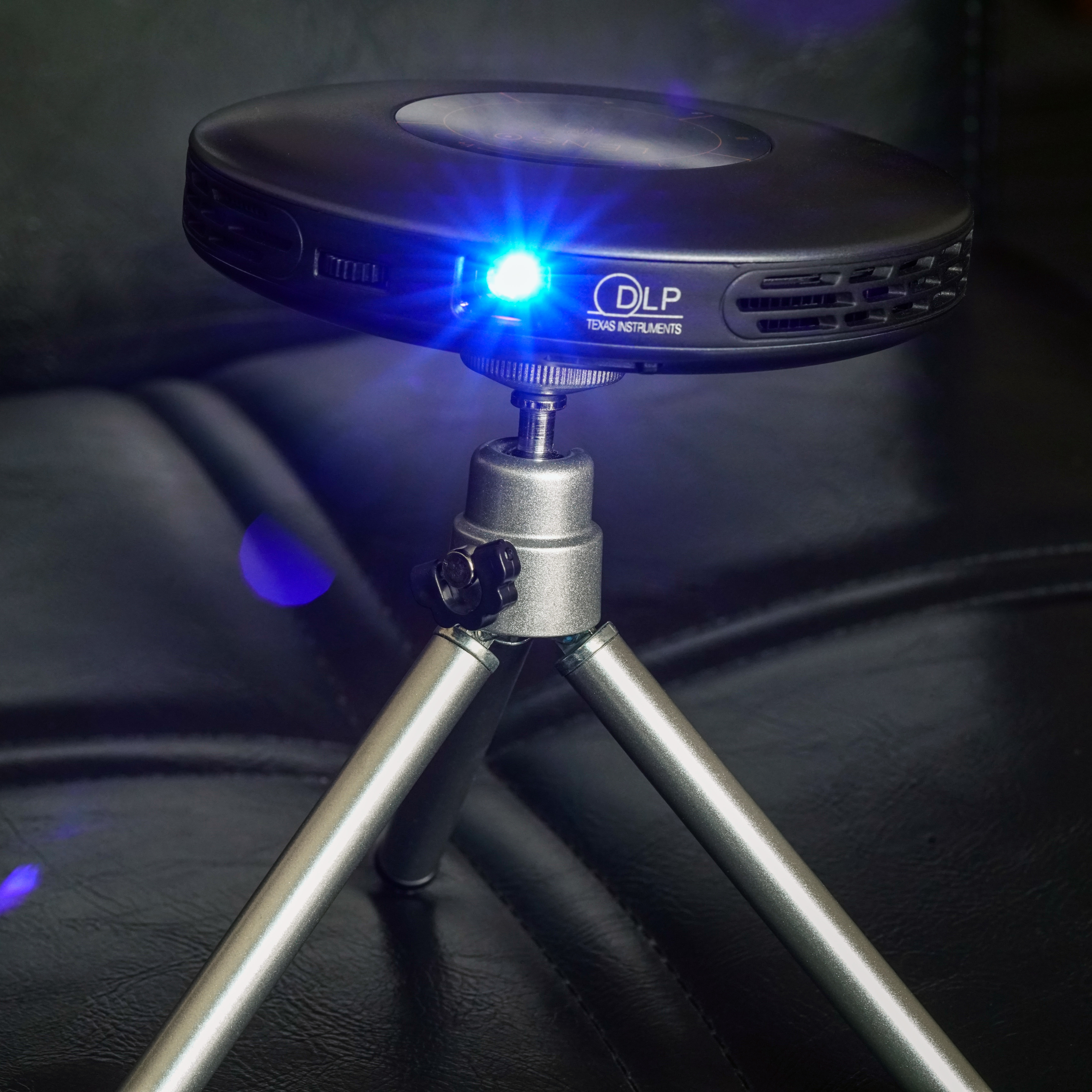 Mini Portable Projector + Stand