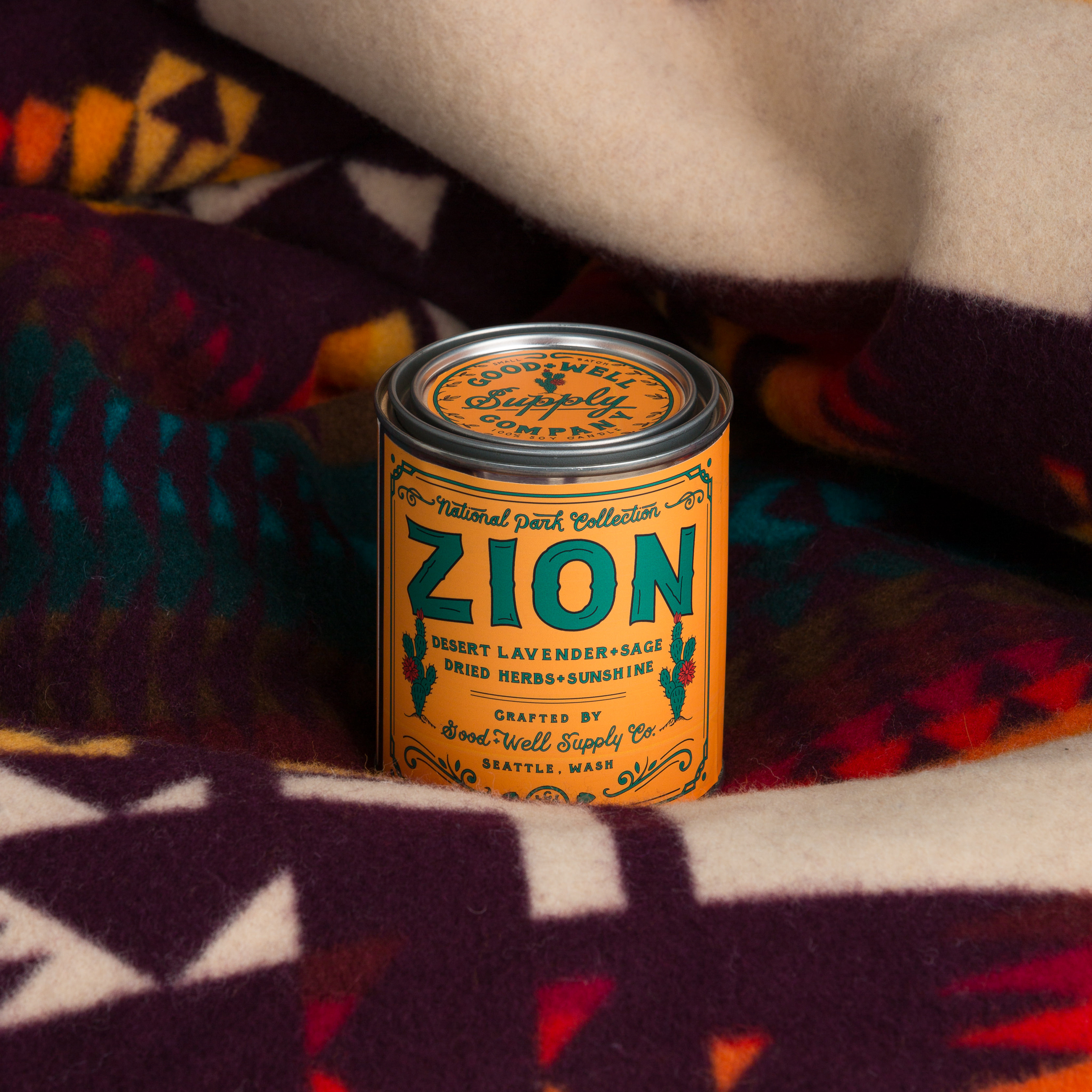 Good + Well Supply Co. Zion National Park Candle Zion Candles