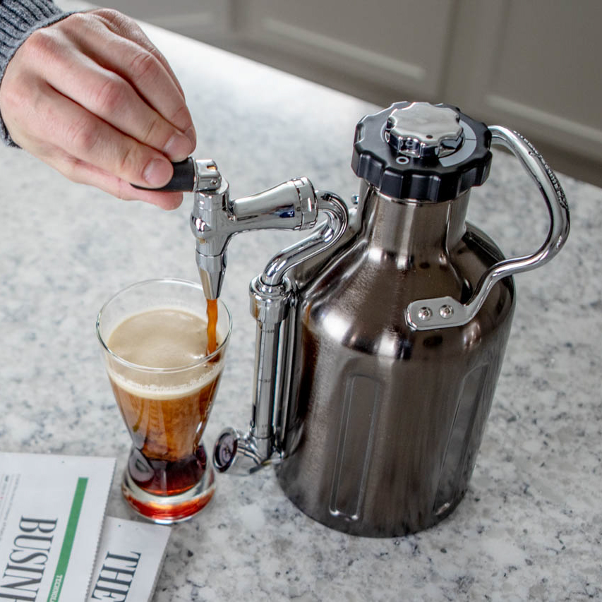 GrowlerWerks uKeg Nitro Cold Brew Titanium Gifts Huckberry