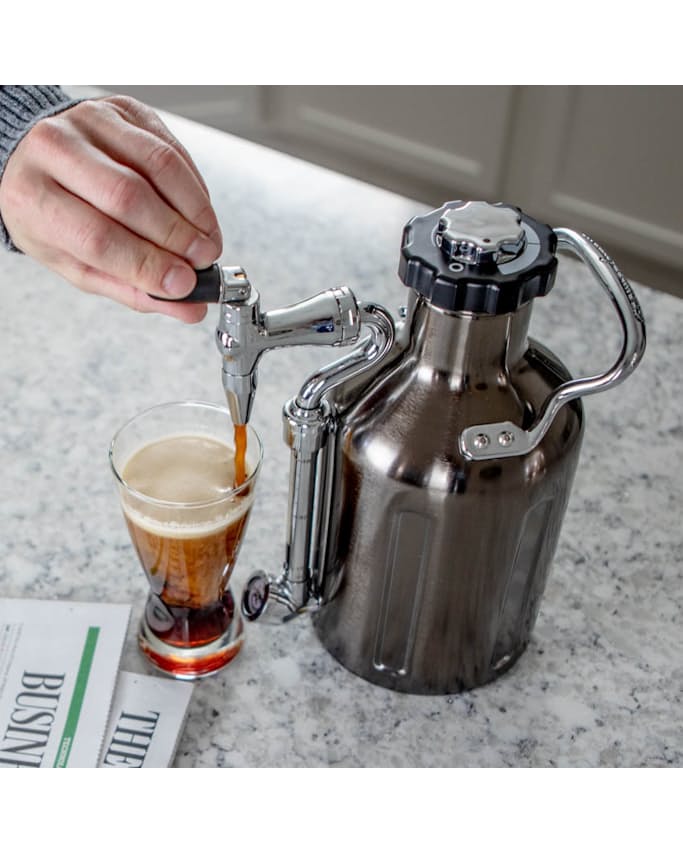 GrowlerWerks uKeg Nitro Cold Brew Titanium Gifts Huckberry