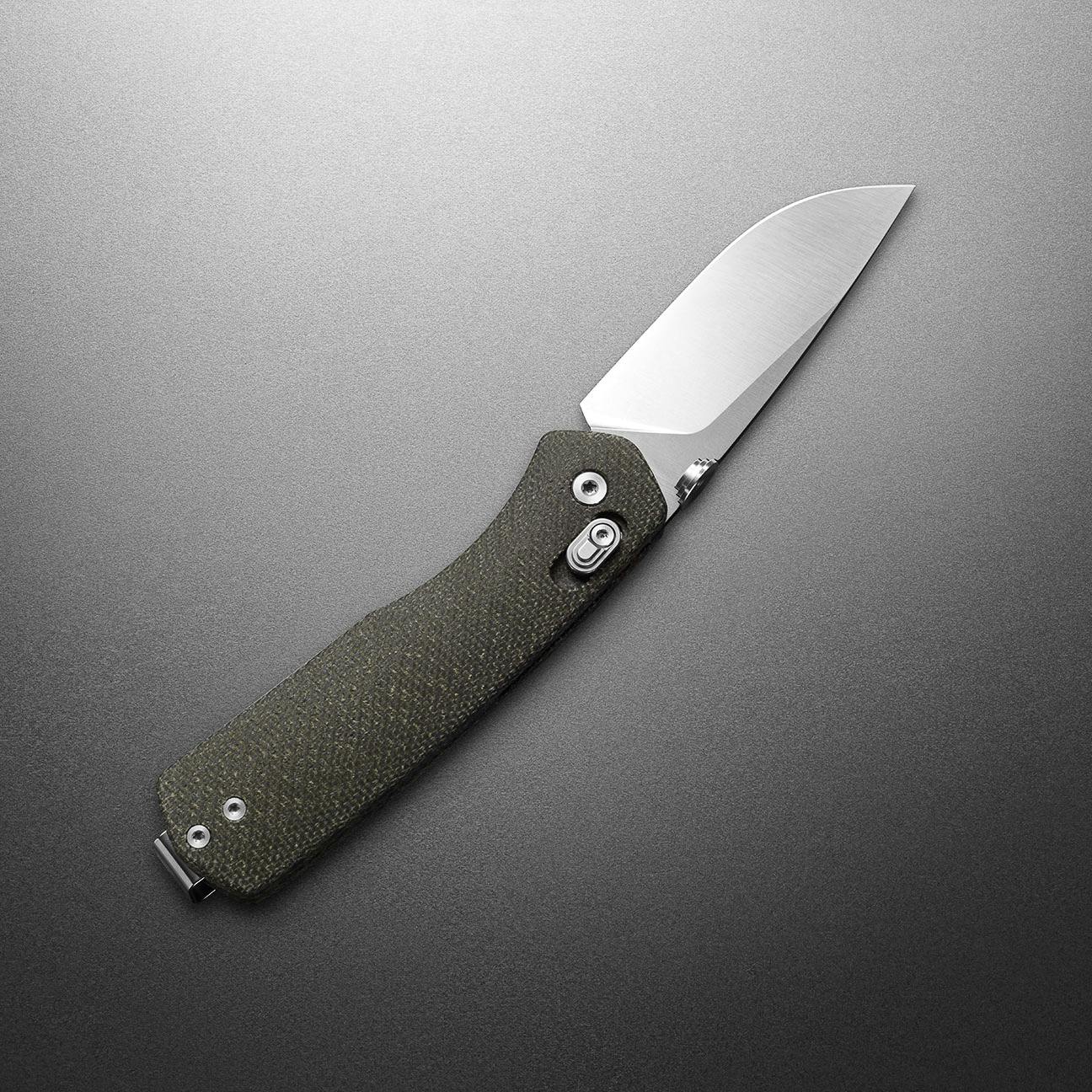 The James Brand The Pike Knife - OD Green/Stainless